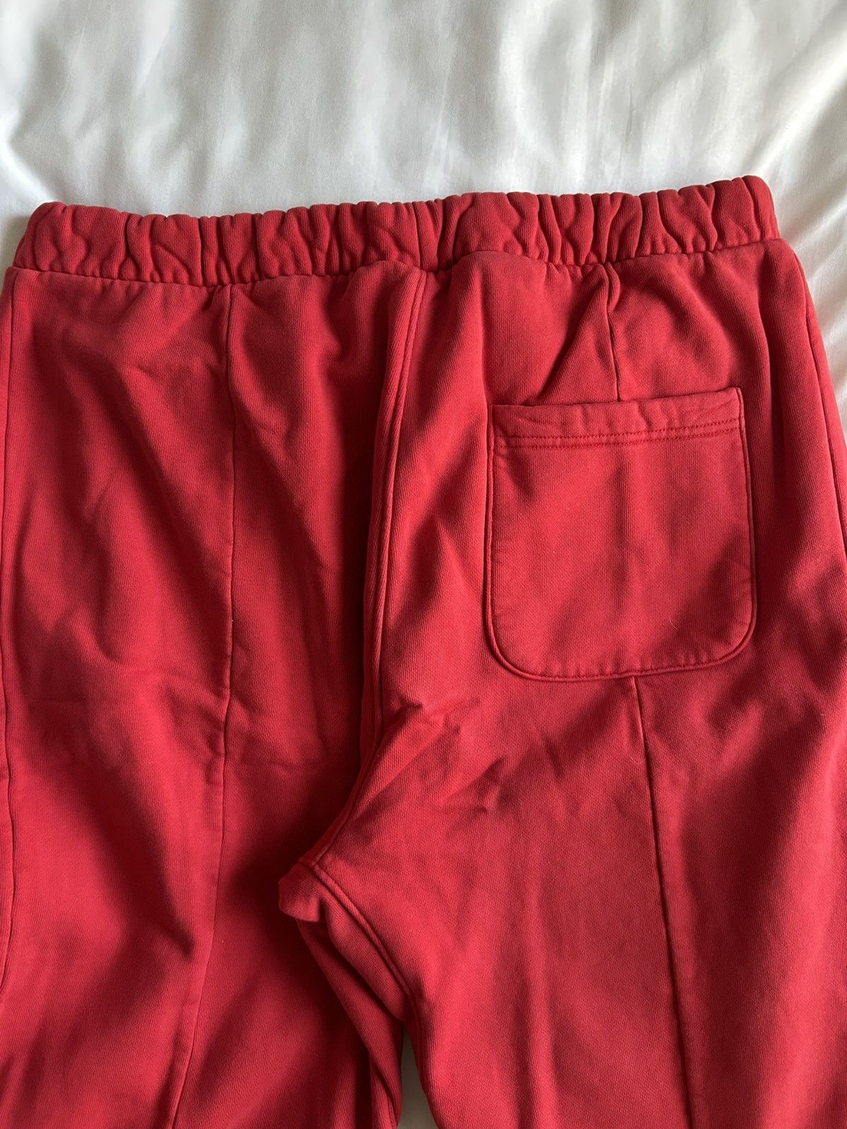 Drew House × Justin Bieber Drew House Secret Sweatpants Red Large L Size US 34 / EU 50 - 8 Thumbnail