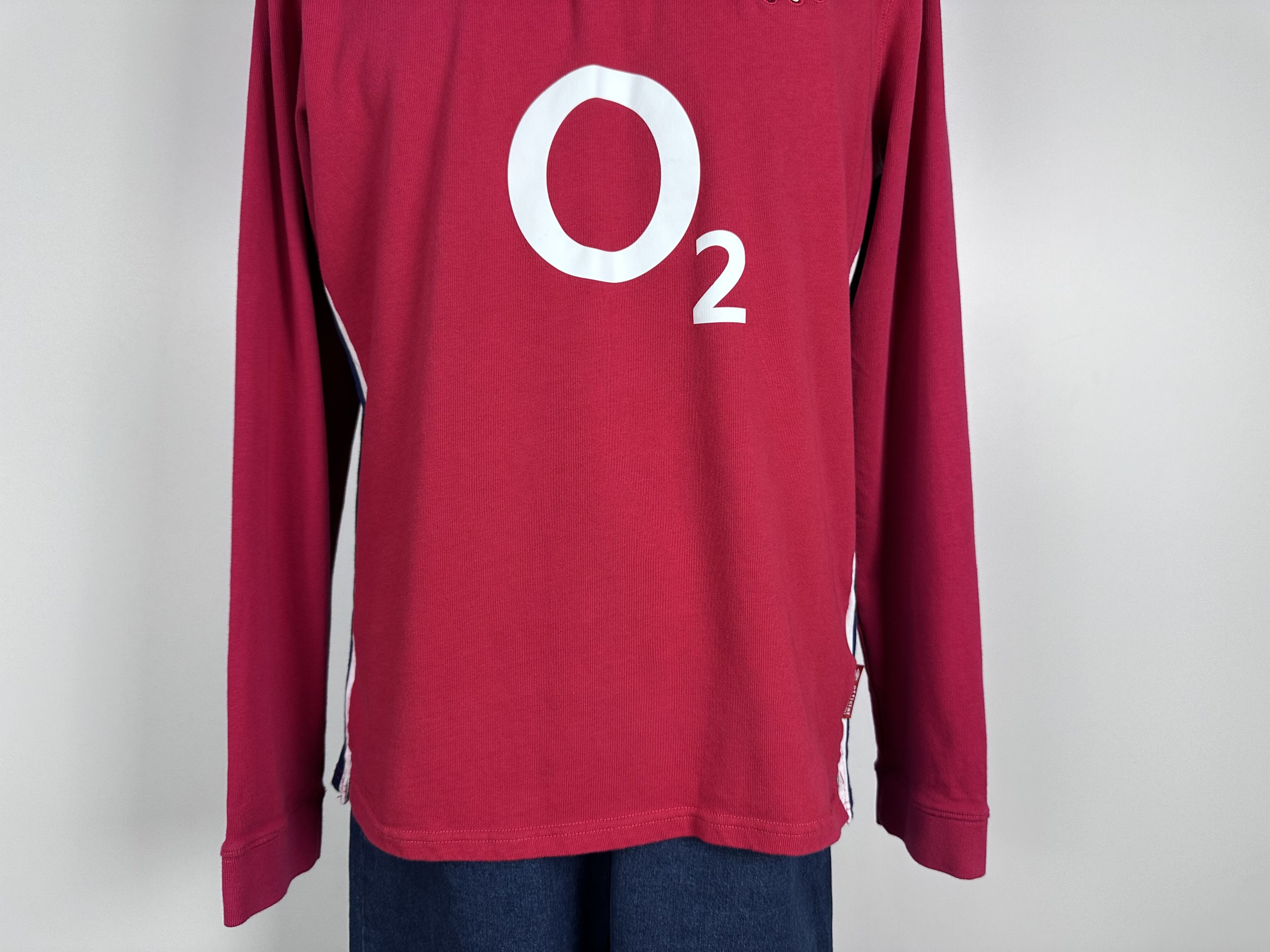 Umbro Umbro England Rugby Away Shirt Long Sleeve 2021 Red Size XL Size US XL / EU 56 / 4 - 5 Thumbnail