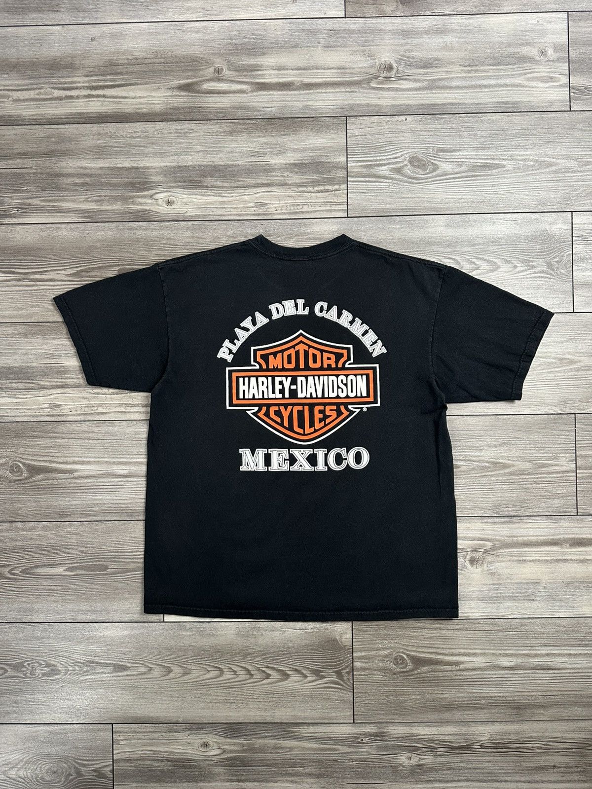Harley Davidson × Vintage Harley Davidson Mexico T Shirt Size US XL / EU 56 / 4 - 2 Thumbnail