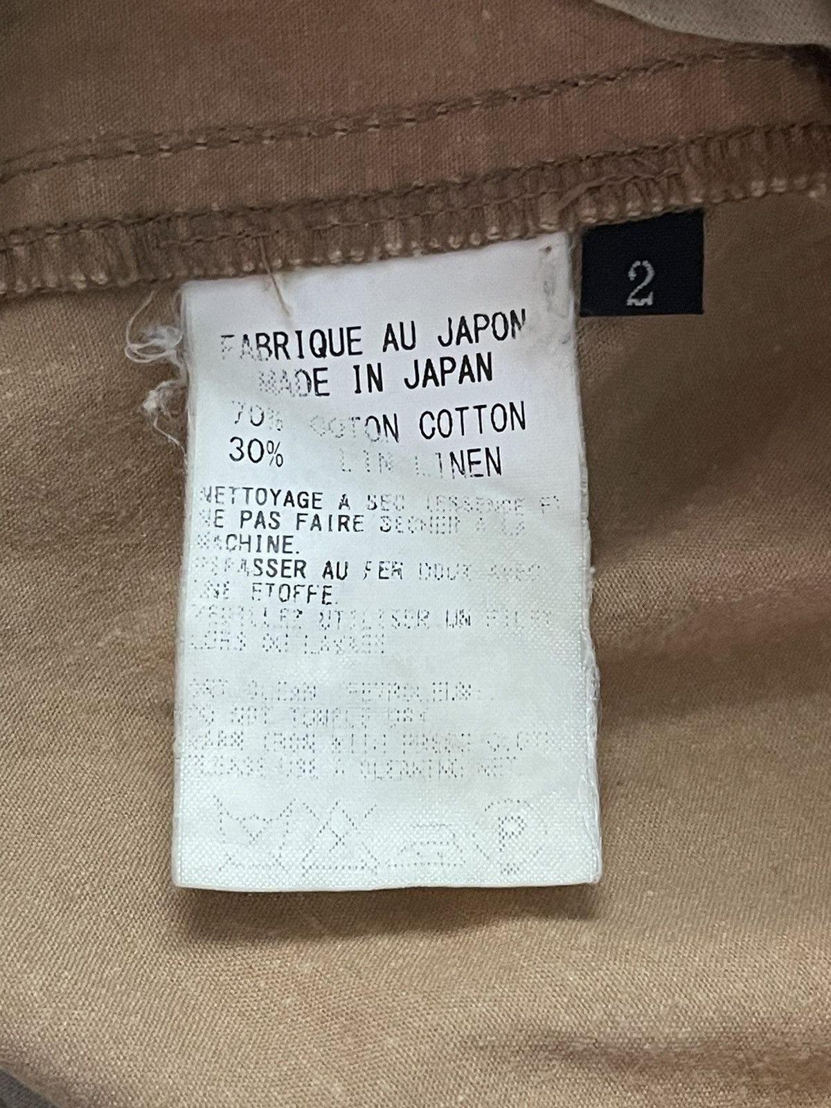 Y's × Yohji Yamamoto Archieve 80s Y's Single Pocket Wide Ballon Trouser Pants Size US 32 / EU 48 - 19 Thumbnail
