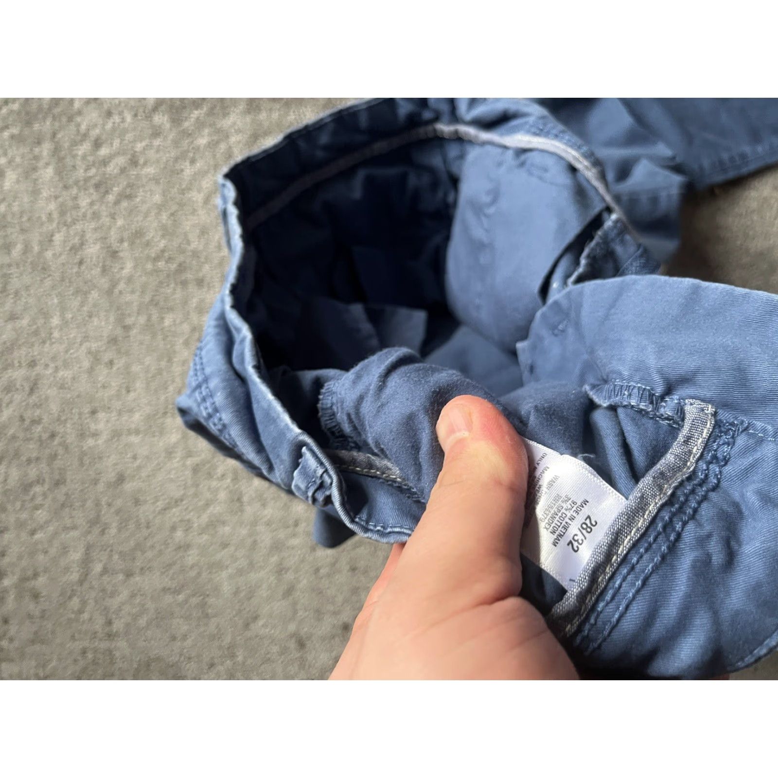Vintage VINTAGE Aeropostale Slim Straight Leg Chino Pants Men Size 28x32 Blue Classic Casual Size US 28 / EU 44 - 7 Thumbnail