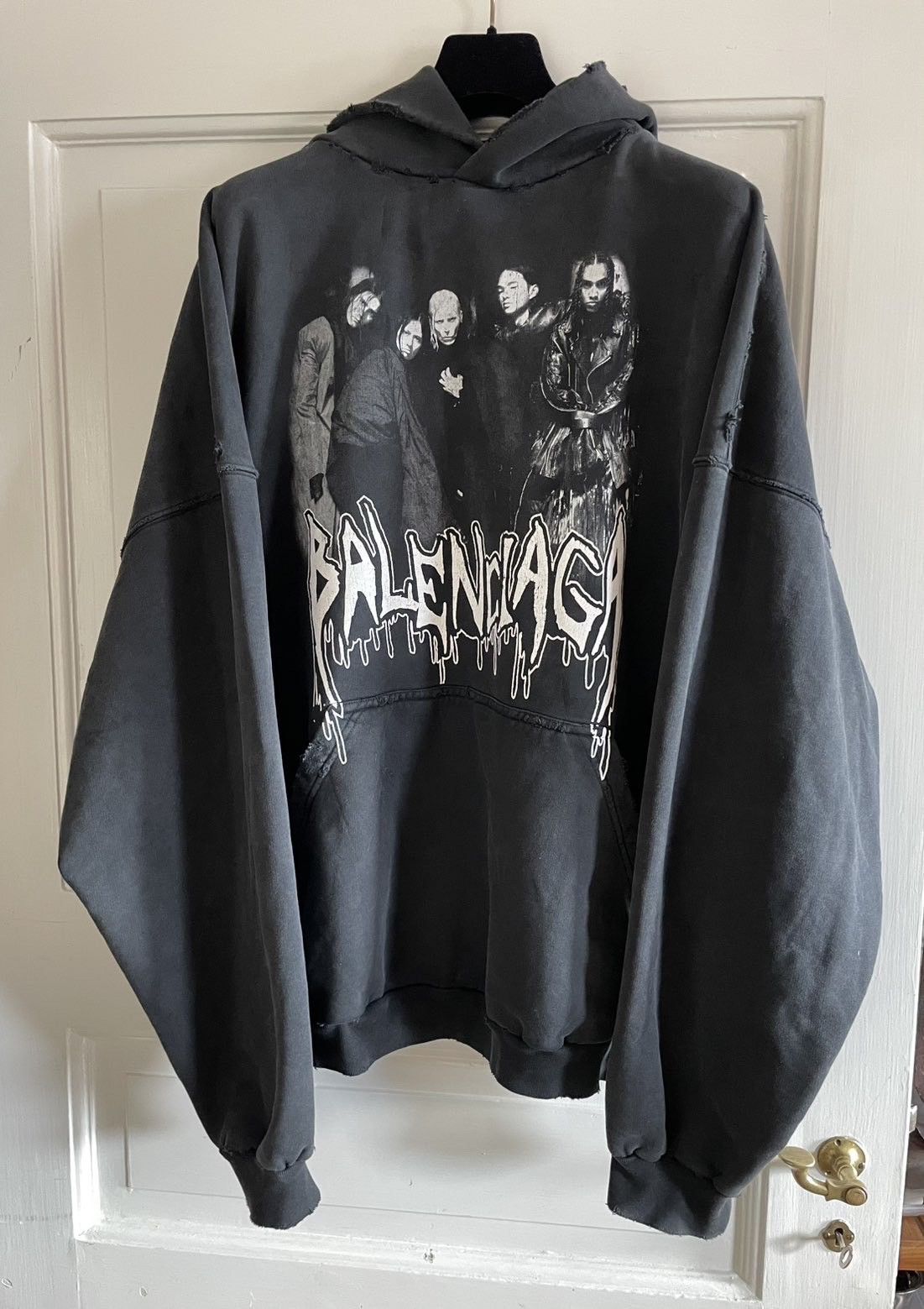 Balenciaga Balenciaga Couture, Metalheads Oversized Hoodie Size US L / EU 52-54 / 3 - 2 Thumbnail