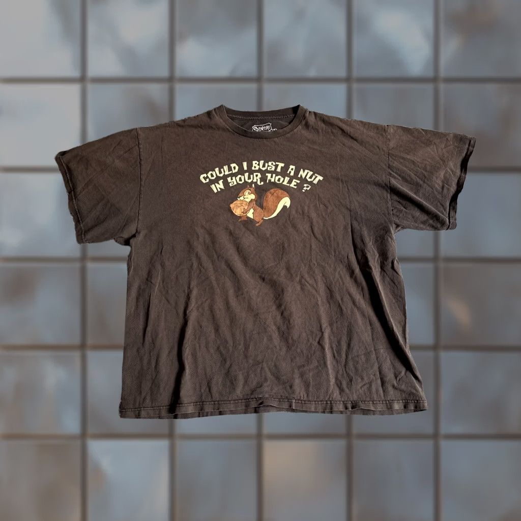 Vintage Vintage Spencer’S Mens Size 2X But Could I Bust a In Your Hole Brown Shirt Size US XXL / EU 58 / 5 - 1 Thumbnail
