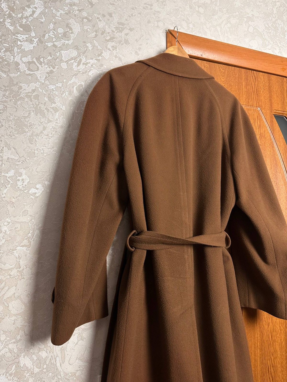 Lanvin Lanvin Paris Wool Cashmere Blend Double Breasted Trench Coat Size XL / US 12-14 / IT 48-50 - 16 Thumbnail