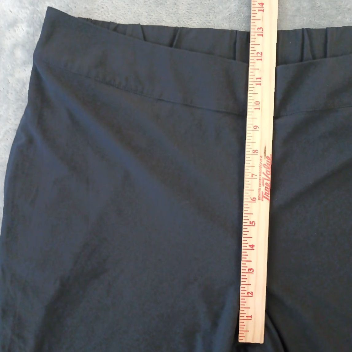 J. Jill J.Jill Pants Womens Large Black Pull On Ankle Zip 36x30 High Rise Ankle Style Pockets Straight Inseam 30 Inseam Reserved Size 36" / US 14 / IT 50 - 3 Thumbnail