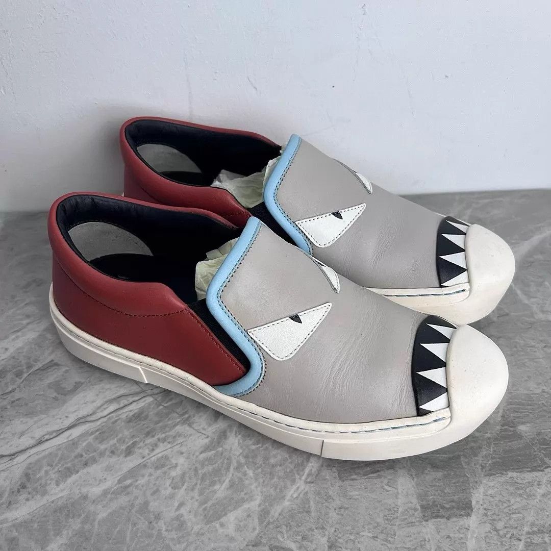 Fendi FENDI Bag Bugs slip-on sneaker women's 35 Size US 4.5 / IT 34.5 - 3 Thumbnail