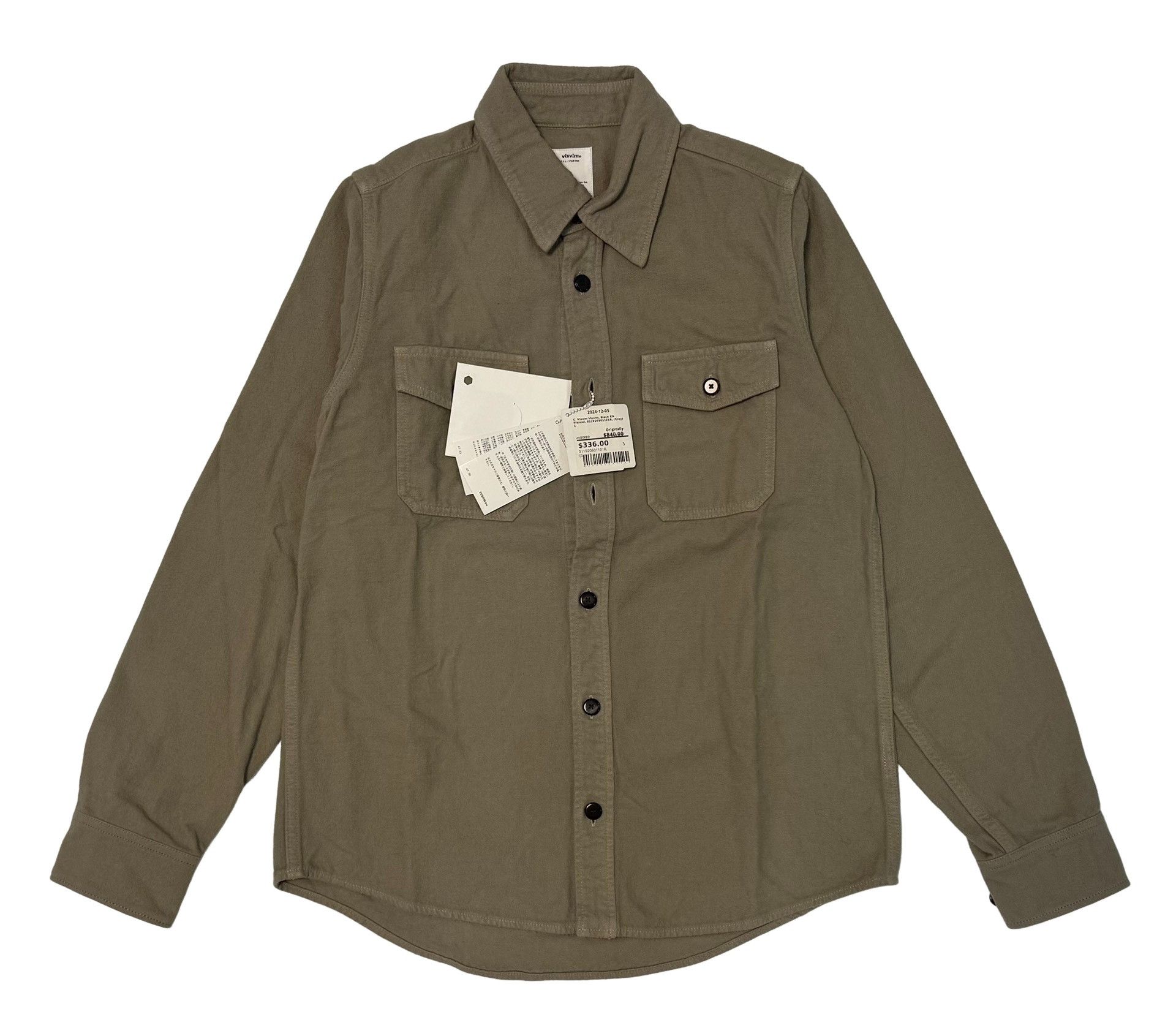 Visvim Visvim Black Elk Flannel Shirt Size S Size US S / EU 44-46 / 1 - 1 Thumbnail