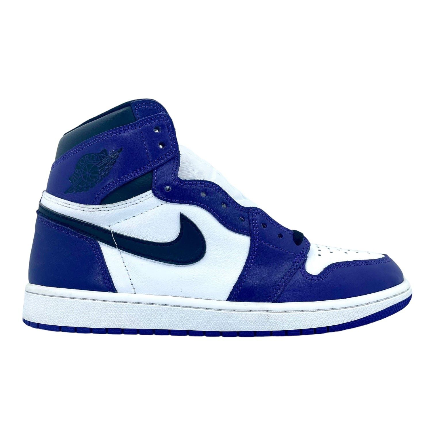 Nike 1 Retro High Court Purple White Size US 10 / EU 43 - 1 Thumbnail