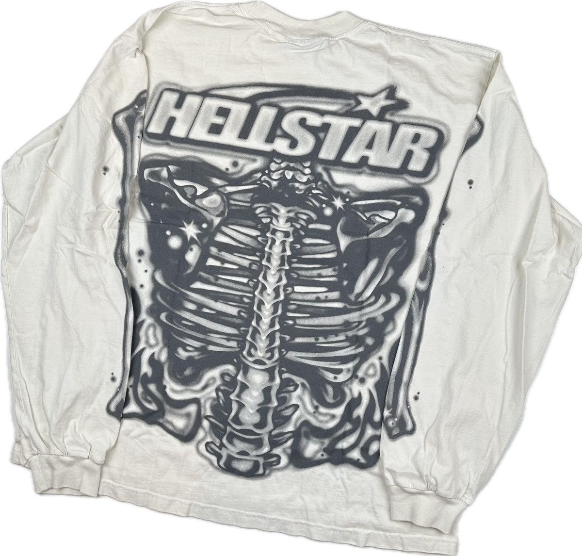 HELLSTAR Hellstar Bones Long Sleeve T-shirt Size US XL / EU 56 / 4 - 3 Thumbnail
