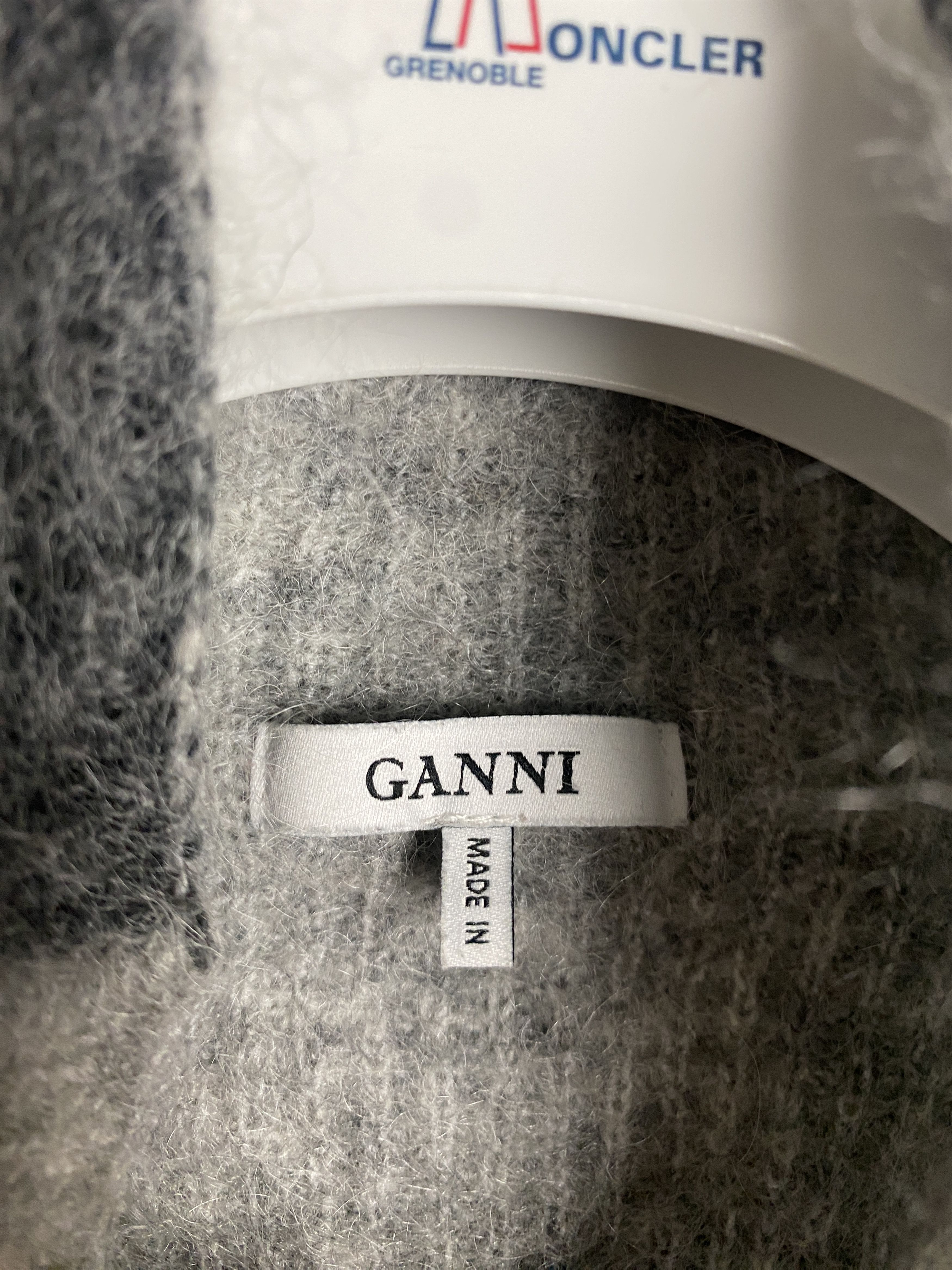 Ganni Ganni Callahan mohair wool sweater golf turtleneck Size L / US 10 / IT 46 - 3 Thumbnail
