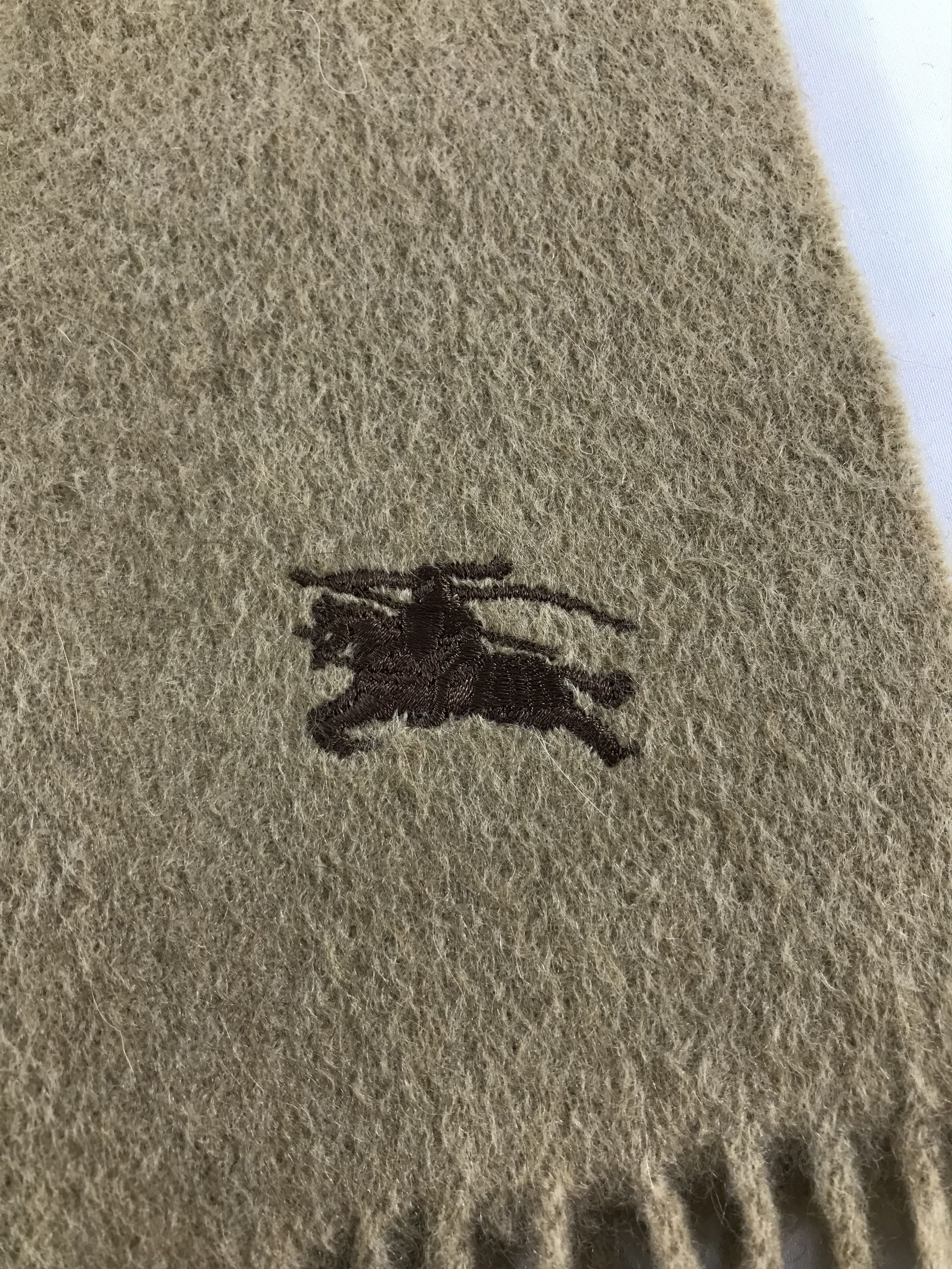 Burberry × Vintage Burberry Scarf / Muffler / Neckwear - WW2757 Size ONE SIZE - 2 Thumbnail