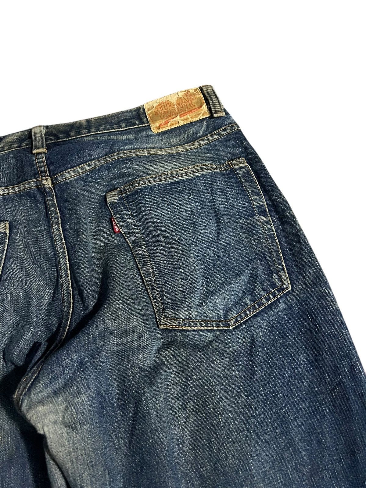 Sugar Cane 💥FLARE💥VINTAGE 80’S SUGAR CANES ZIPPER TALON JEANS Size US 33 - 8 Thumbnail