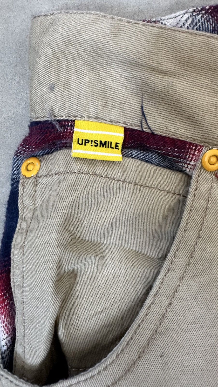 Vintage UP SMILE ZIPPED BACK SMILE PANT Size US 30 / EU 46 - 7 Thumbnail
