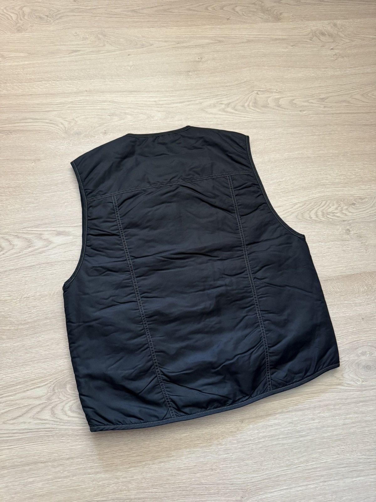 Vintage Vintage 90’s Wrangler Western Wool/Nylon Cowboy Vest Size US XL / EU 56 / 4 - 3 Thumbnail