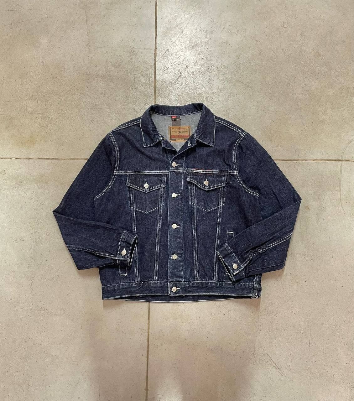 Diesel 80's-90's Vintage Diesel Denim Jacket Size US L / EU 52-54 / 3 - 4 Thumbnail