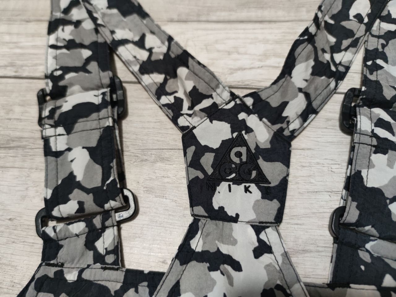 Nike ACG Nike NRG ACG Woven Overall Camo Print Black White Grey Mens Size US 30 / EU 46 - 8 Thumbnail