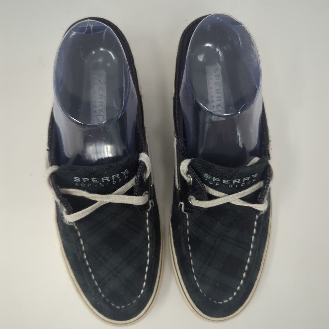 Sperry Sperry Top-Sider Green Boat Shoes Fabric Women Size 7.5 Size US 7.5 / IT 37.5 - 4 Thumbnail