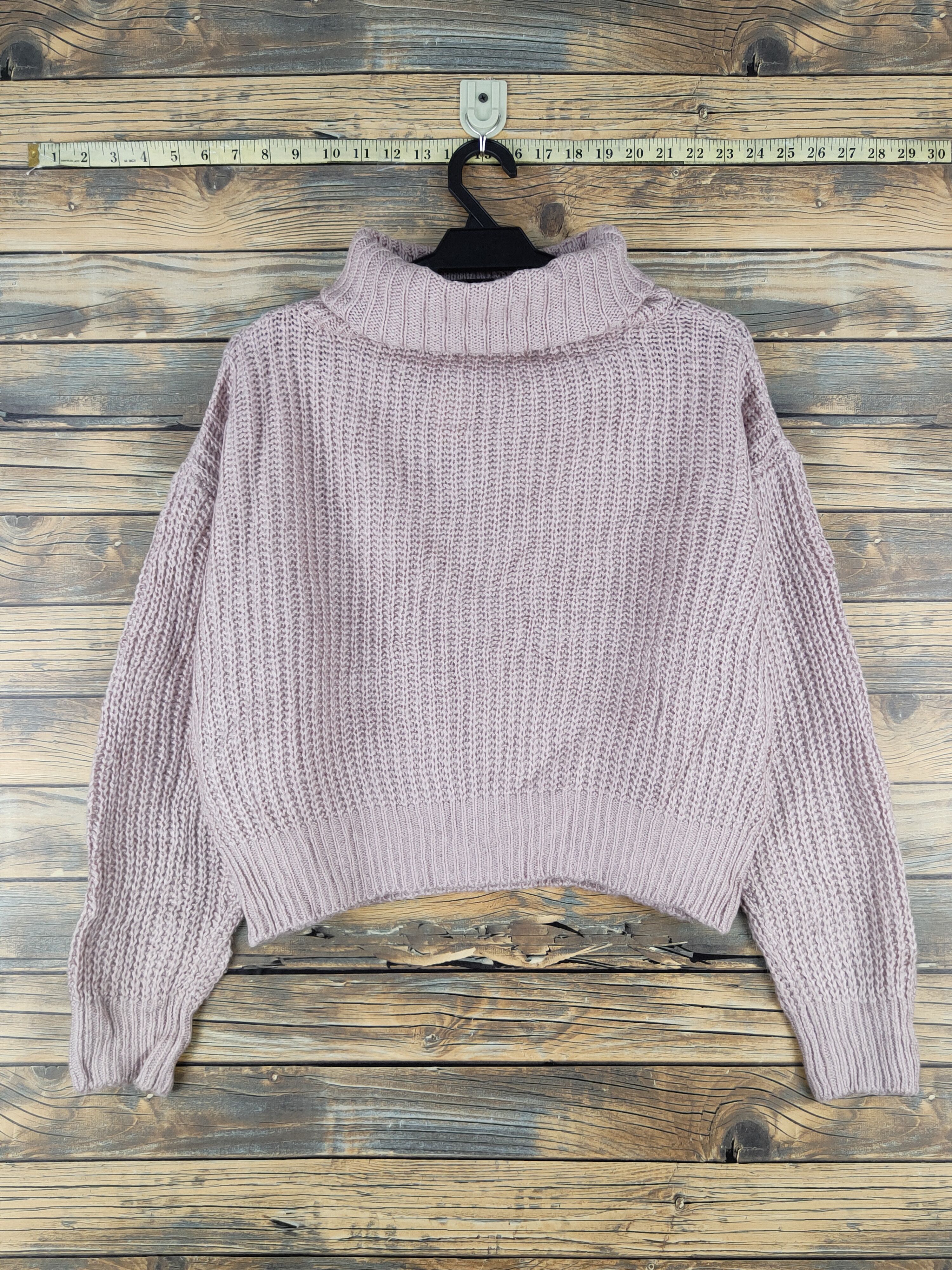 Japanese Brand Ems Excite Pink Knitwear Crop Tops #W1178 Size M / US 6-8 / IT 42-44 - 7 Thumbnail
