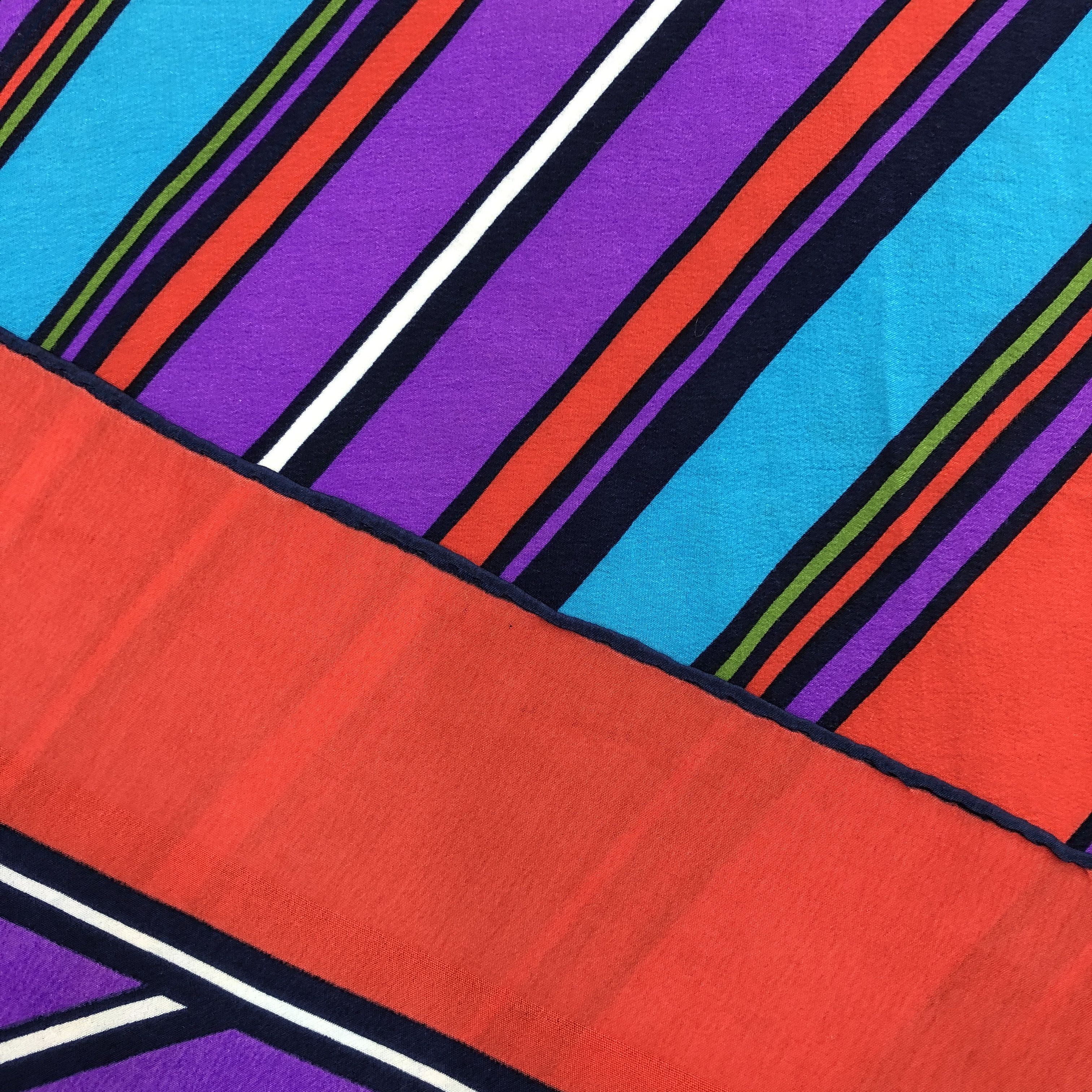 Vintage Vintage Christian Dior SILK Scarf Twill Stole Wraps Scarves Size ONE SIZE - 12 Thumbnail