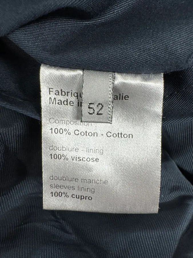 Dior 2000s Dior Navy Light Bomber Jacket Size US M / EU 48-50 / 2 - 10 Thumbnail