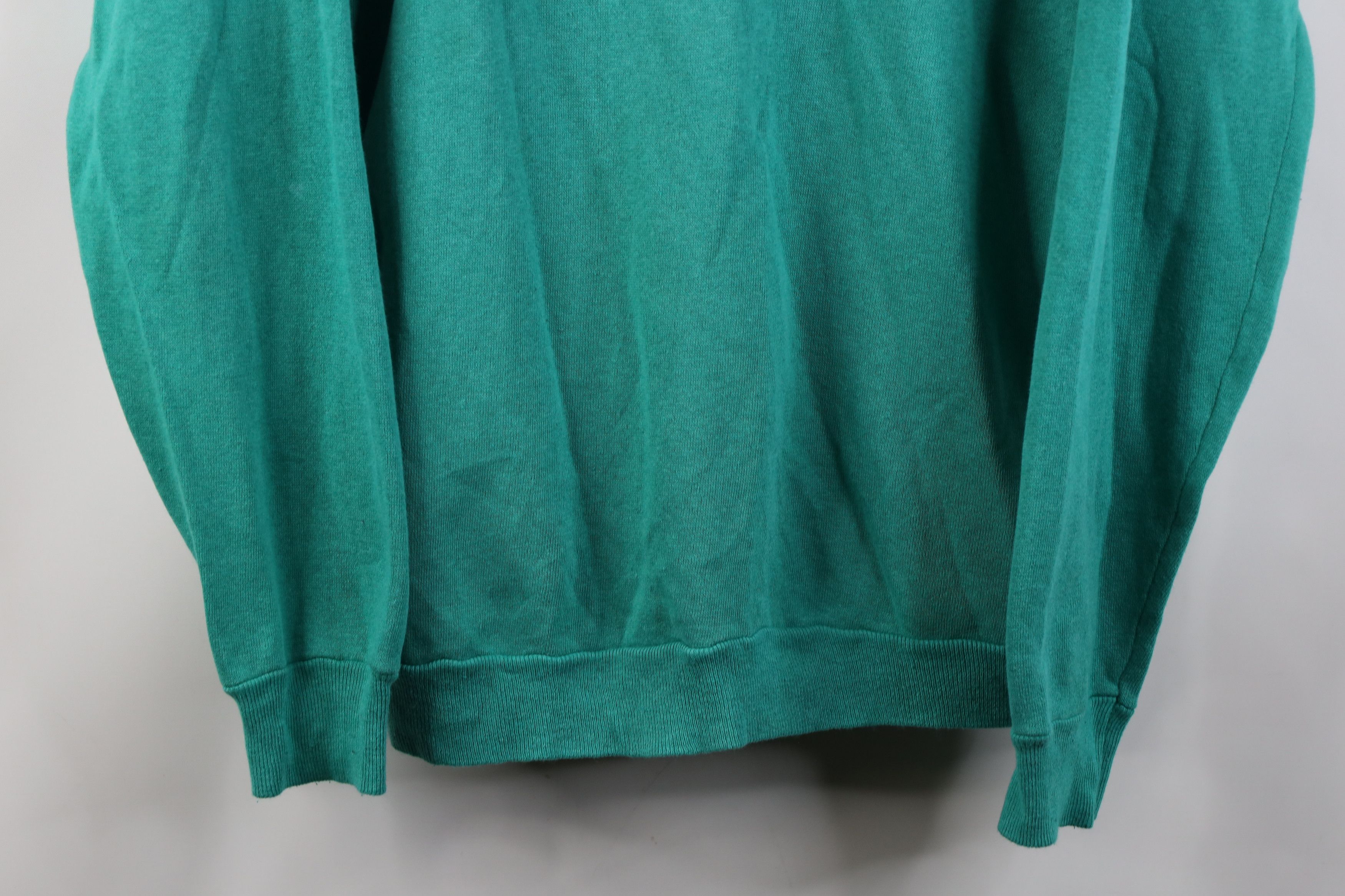 Vintage Vintage 70s 80s Streetwear Crewneck Sweatshirt Seafoam USA Size US L / EU 52-54 / 3 - 3 Thumbnail