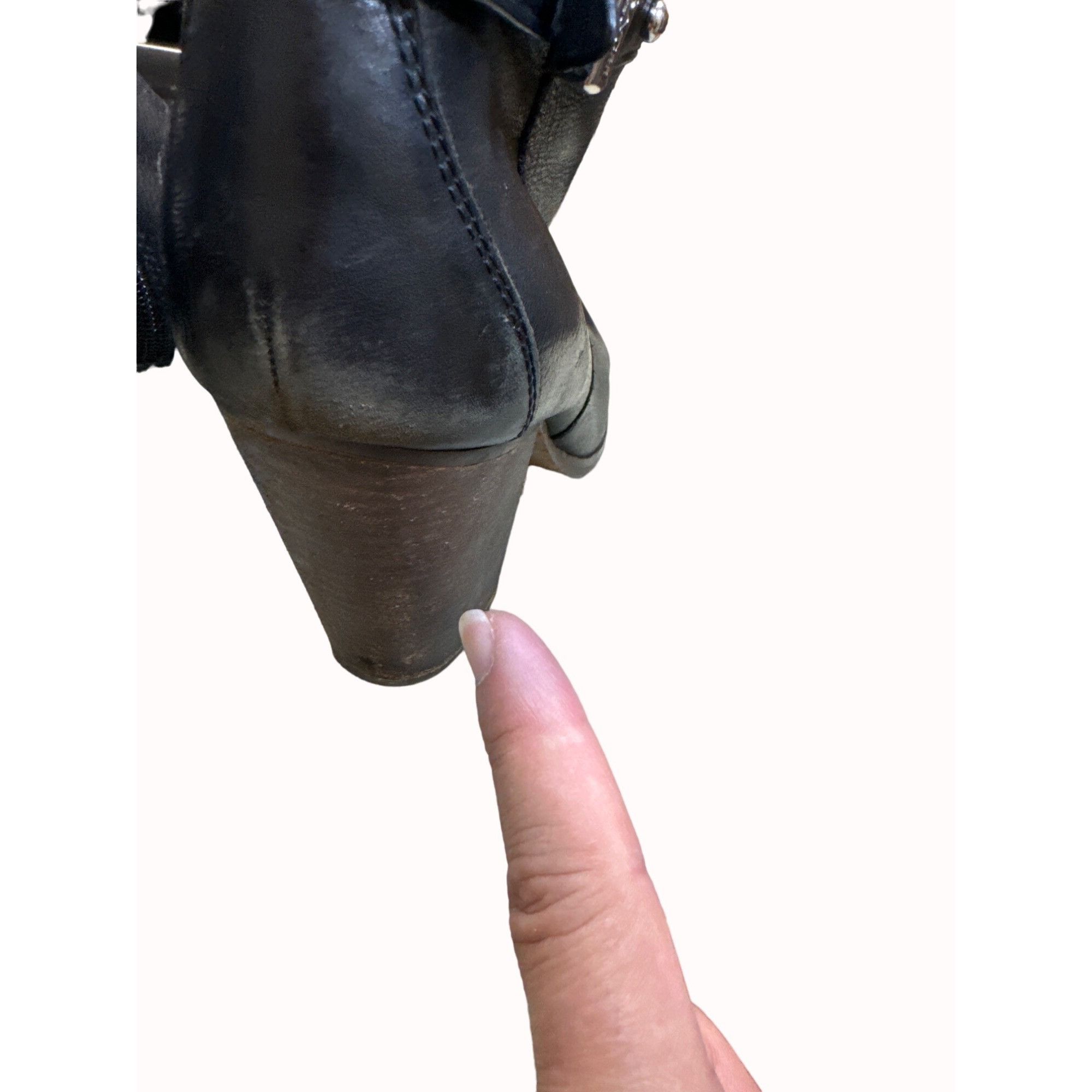 Coach Coach New York women’s black leather heeled ankle boots shoe Size US 9.5 / IT 39.5 - 11 Thumbnail