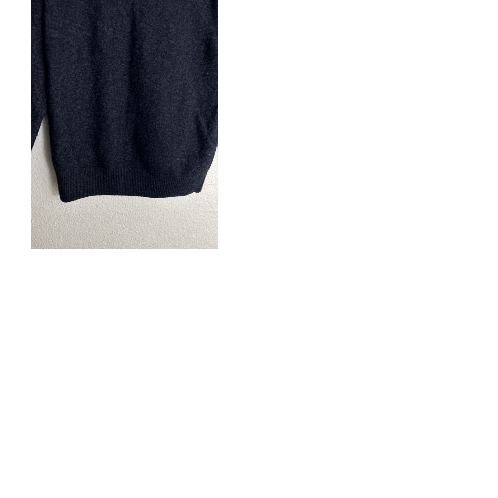 Vintage Davis And Squire Womens Large Pullover Sweater Gray Merino Wool Cashmere Blend Size L / US 10 / IT 46 - 10 Thumbnail