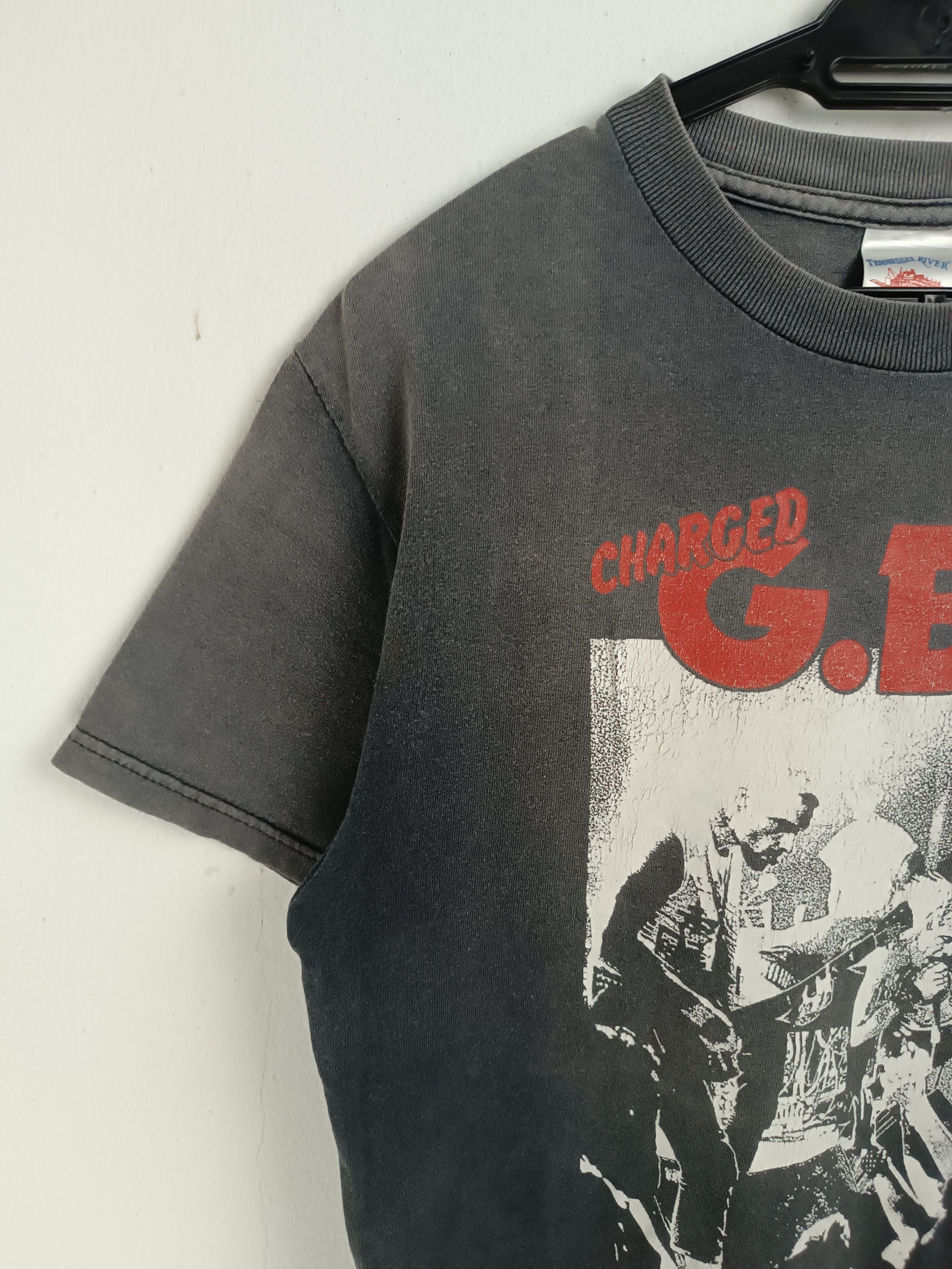 Band Tees THRASHED FADED VINTAGE '06 CHARGED G.B.H PUNK VERY RARE Size US S / EU 44-46 / 1 - 5 Thumbnail
