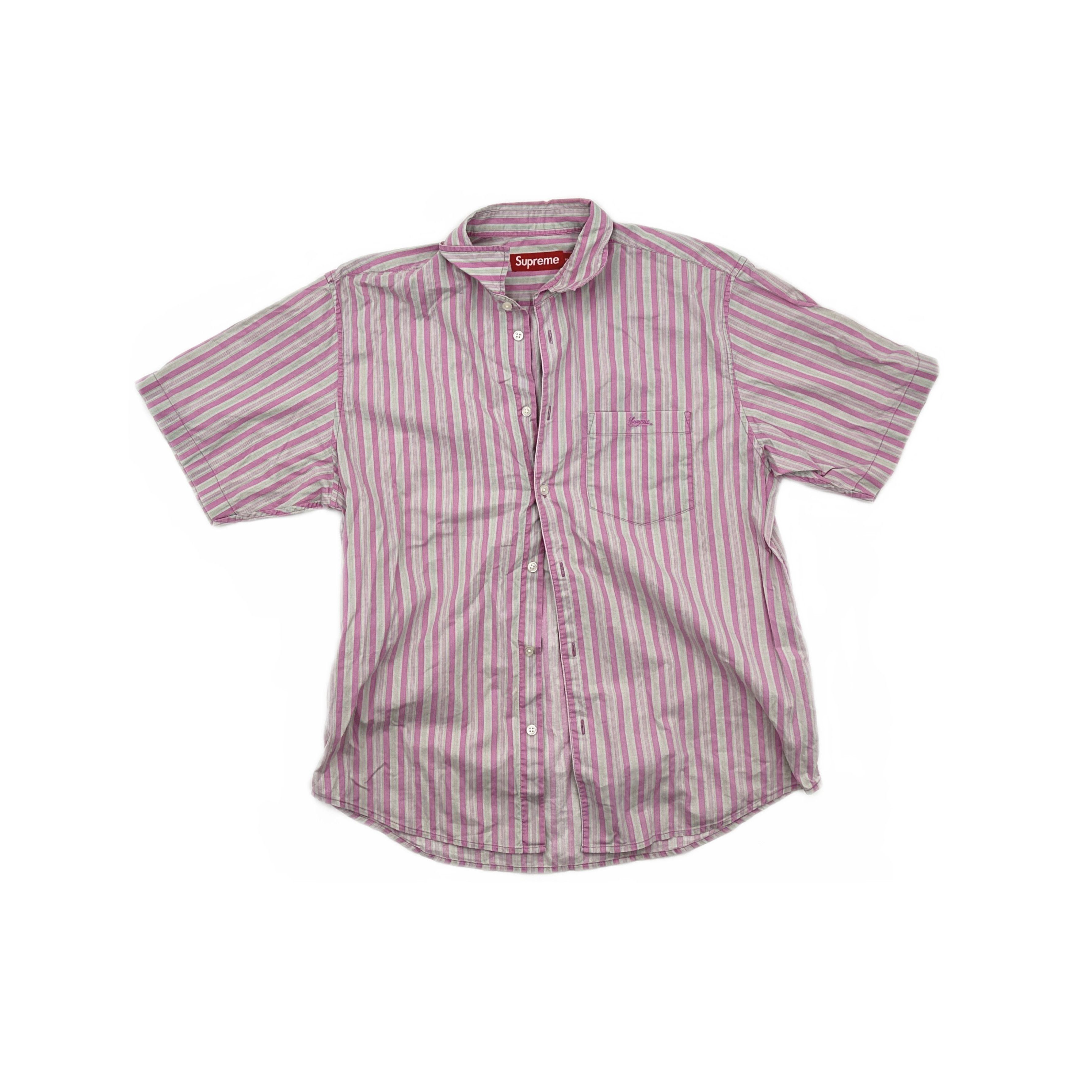 Dickies × Supreme Supreme Dickies Stripe S/S work shirt | Grailed