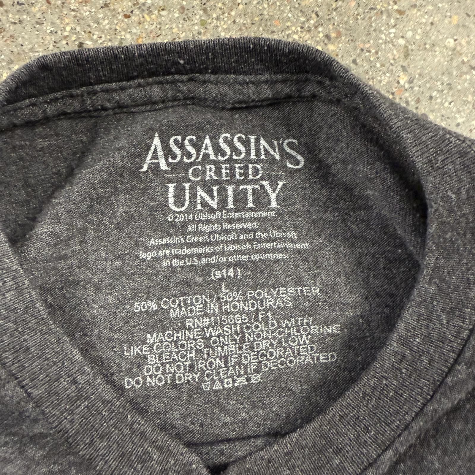Designer 2014 Assassin's Creed Unity Bioworld Ubisoft Shirt - L Size US L / EU 52-54 / 3 - 4 Thumbnail