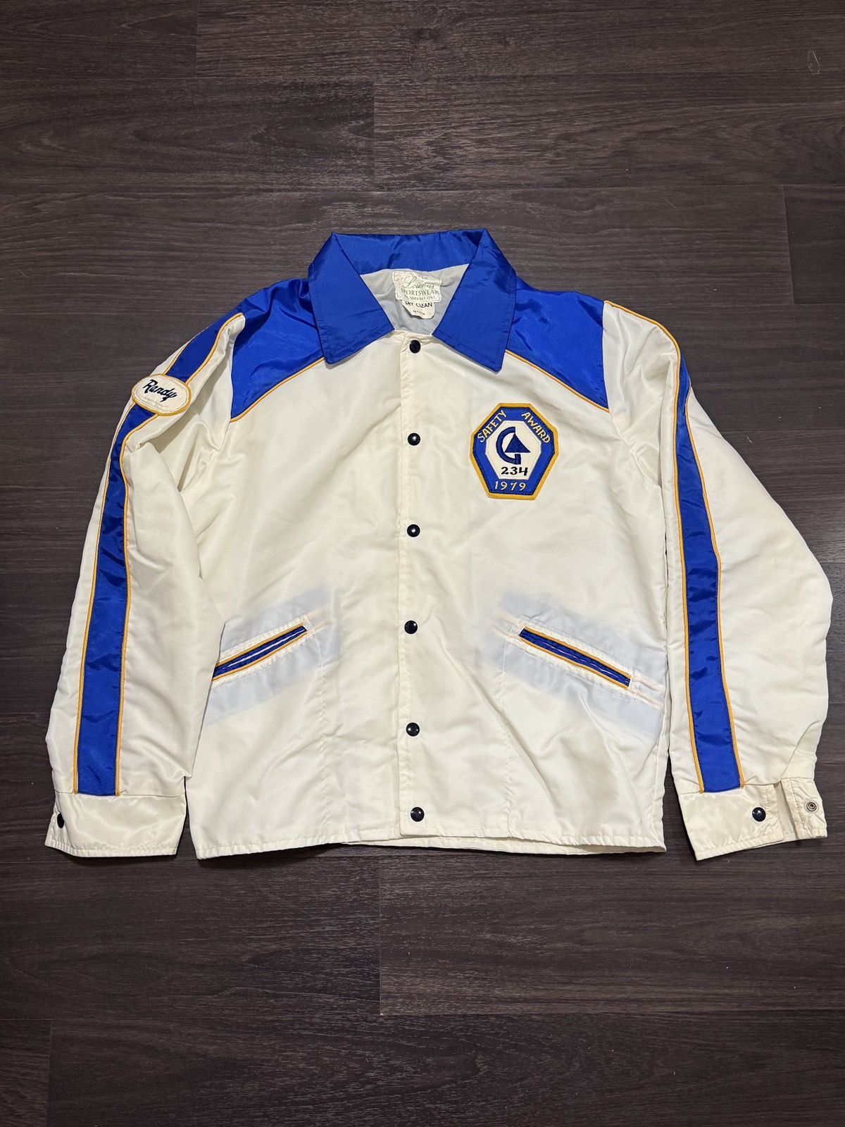 Vintage VINTAGE 70S BUTTON UP VARSITY JACKET Size US L / EU 52-54 / 3 - 1 Thumbnail