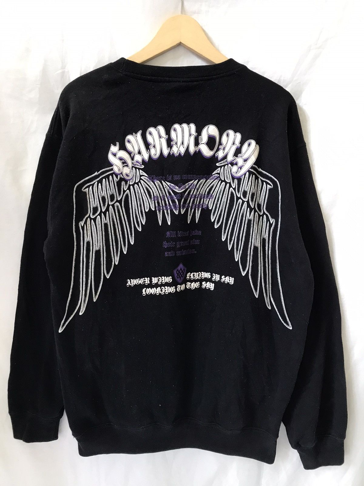 If Six Was Nine 2000s The Breakers Gothic Poem Sweatshirt Size US L / EU 52-54 / 3 - 2 Thumbnail