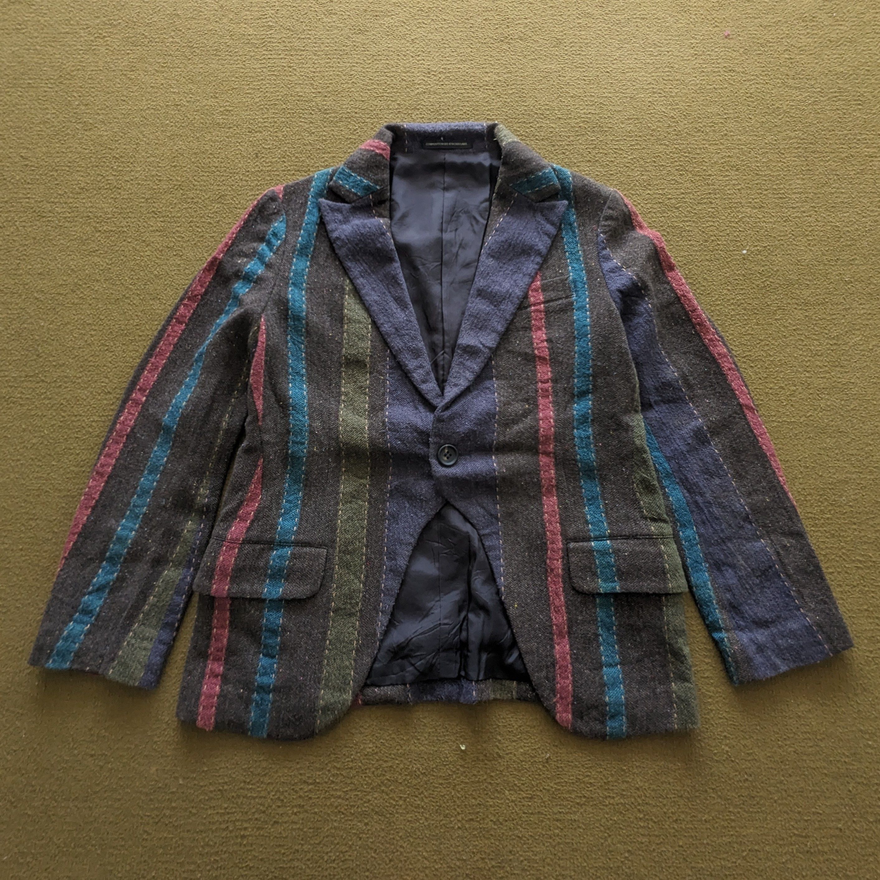 Vintage Vintage Y's YOHJI YAMAMOTO Luxury Brand Blazer Size US XS / EU 42 / 0 - 1 Thumbnail