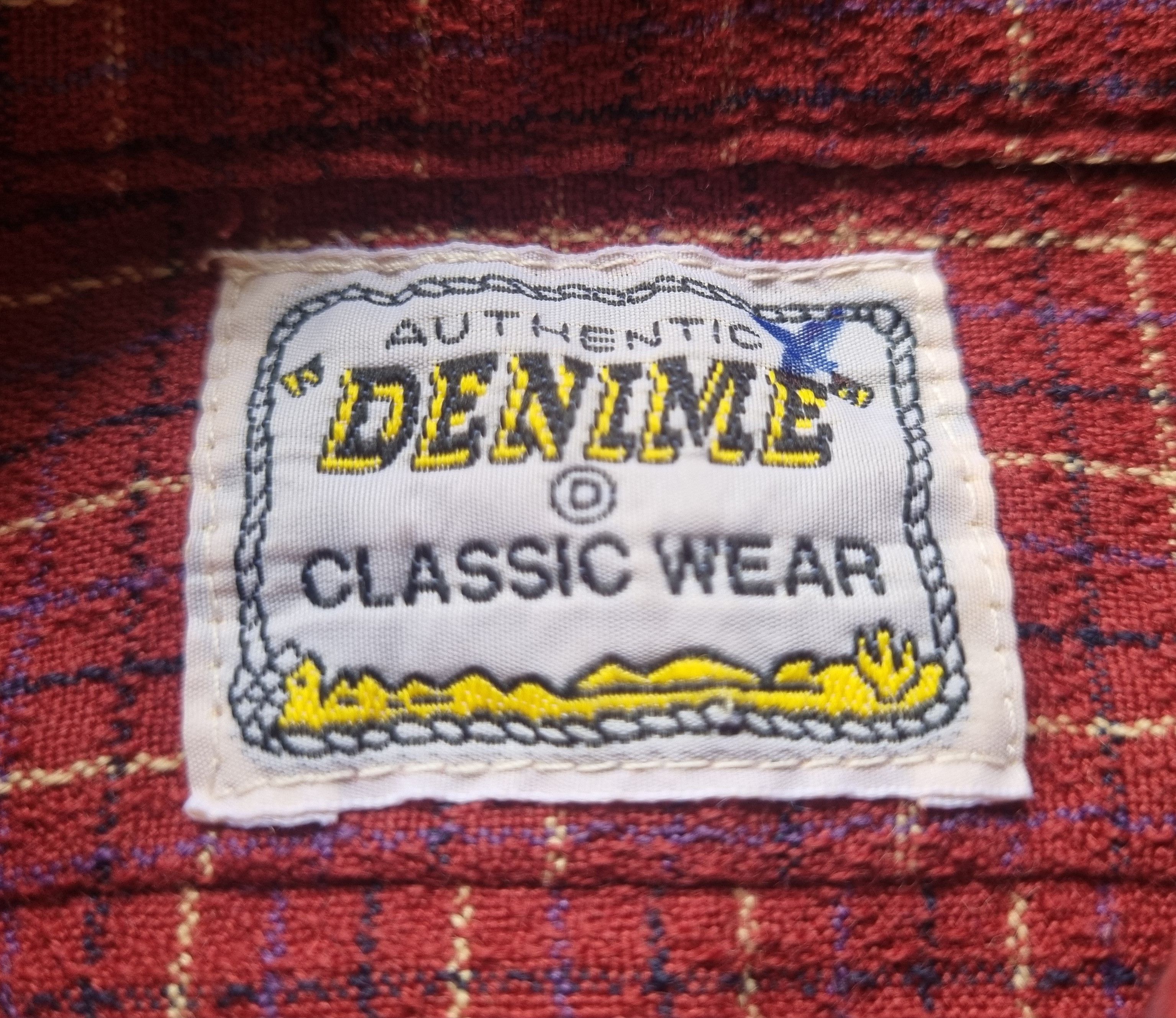 Denime Denime Classic Wear Button Up Shirt Size US M / EU 48-50 / 2 - 7 Thumbnail