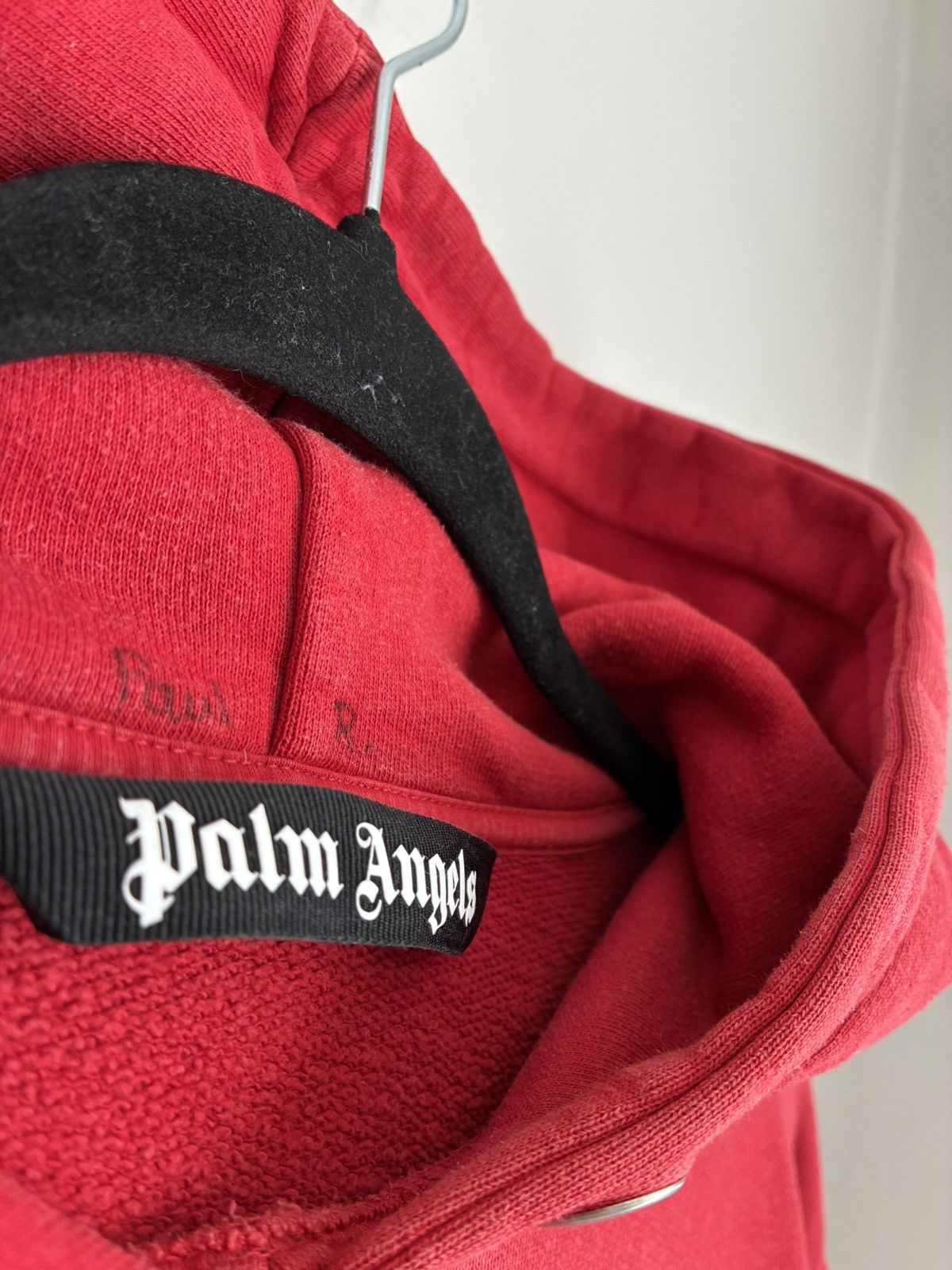 Palm Angels Palm Angels hoodie sprayed Logo Paris streetwear luxury boxy Size US M / EU 48-50 / 2 - 5 Thumbnail