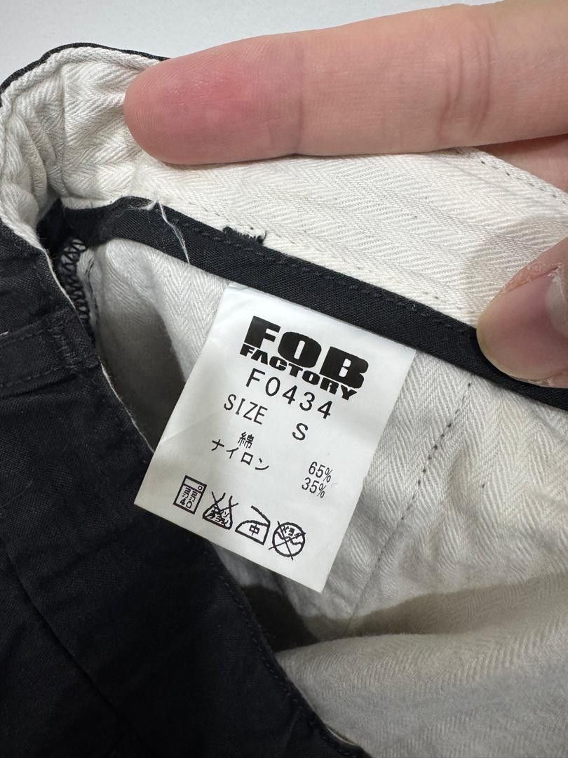 FOB Factory × Japanese Brand FOB Factory Black Pants Size US 30 / EU 46 - 4 Thumbnail
