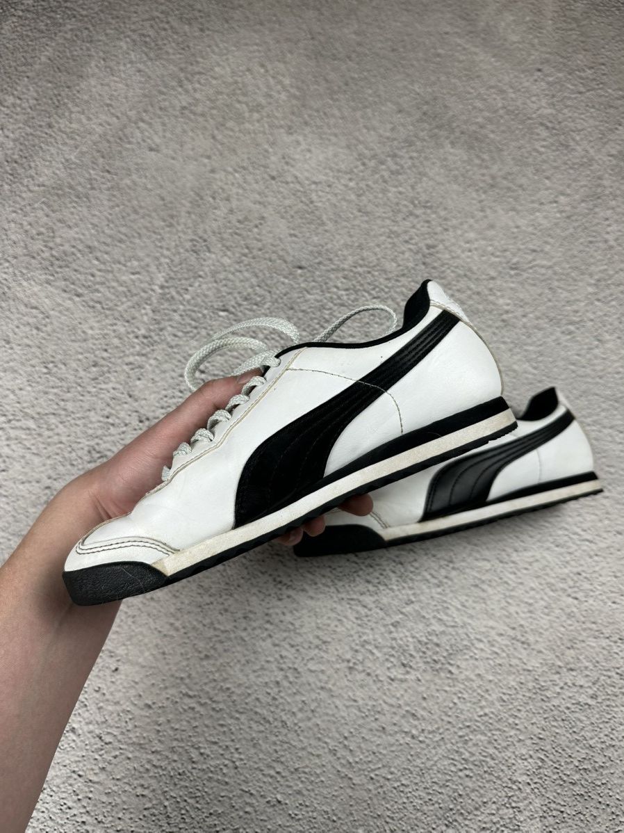Puma Vintage Puma Roma Leather Sneakers Y2K Hype Style Size US 6 / IT 36 - 3 Thumbnail
