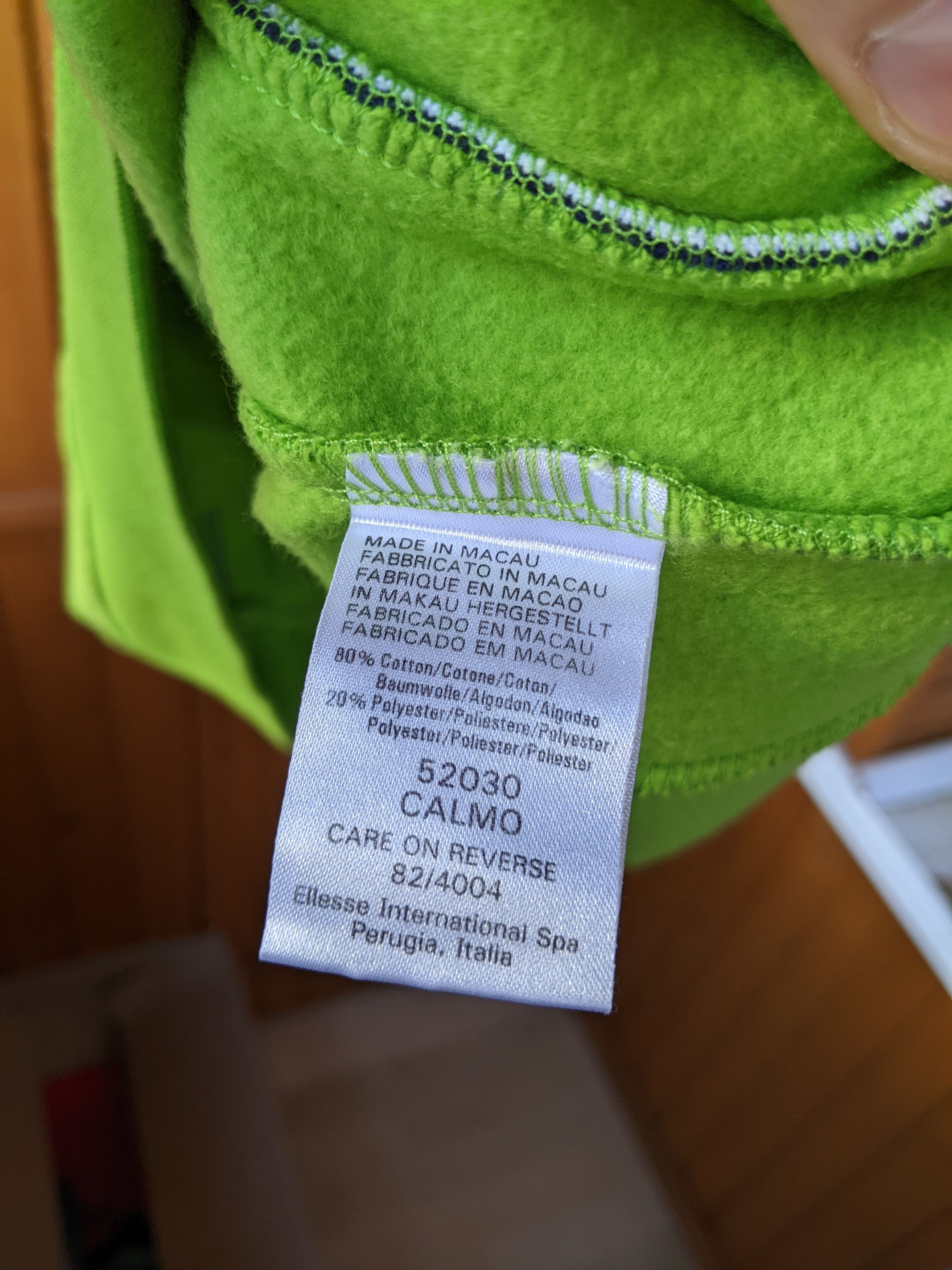 Ellesse RARE Ellesse Sweatshirt Big Logo Vintage 90s Oversize Green Size US S / EU 44-46 / 1 - 15 Thumbnail
