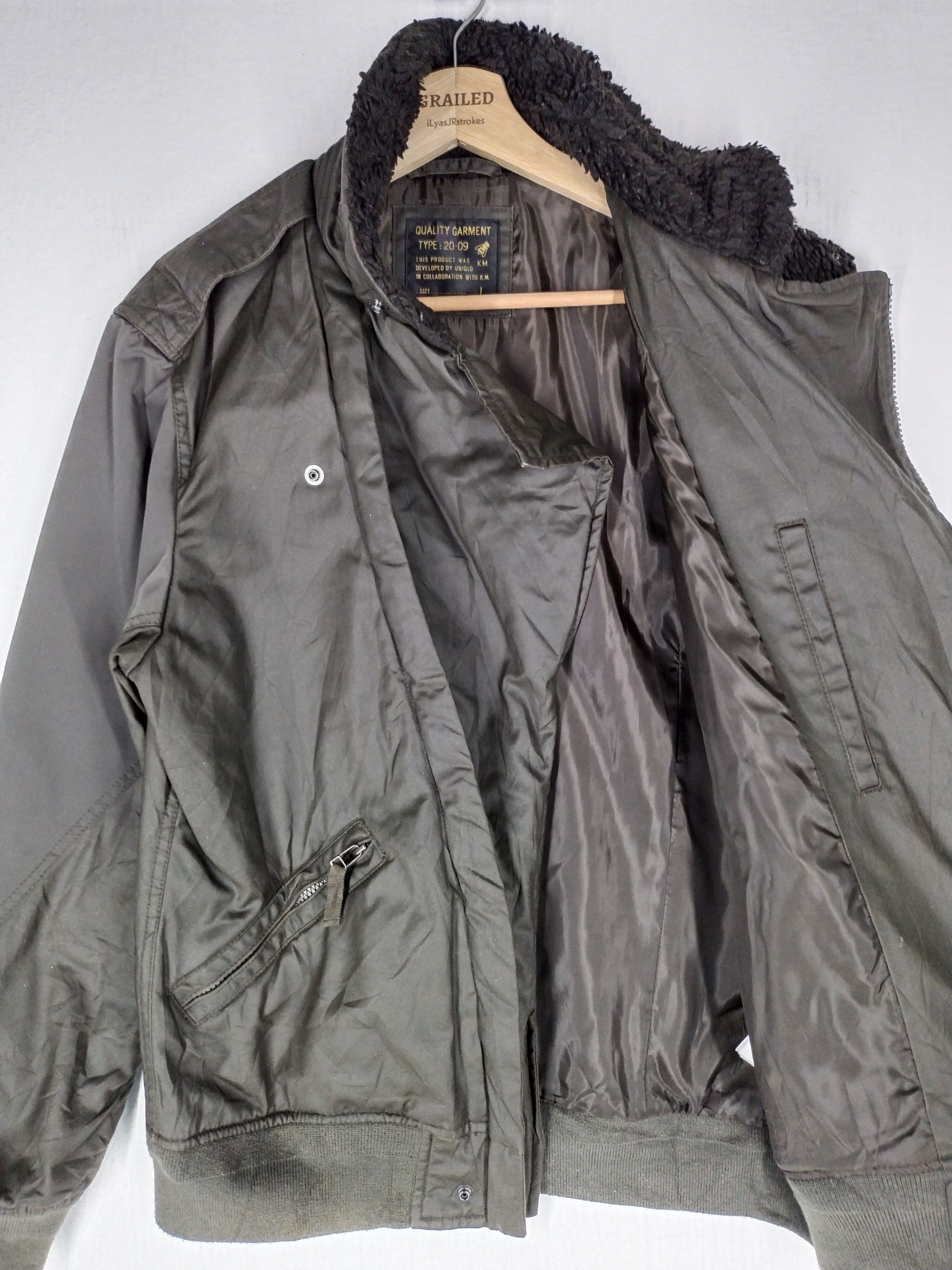 Japanese Brand Quality Garment Type 20-09 Uniqlo Bikers Jacket Men's Size US M / EU 48-50 / 2 - 7 Thumbnail