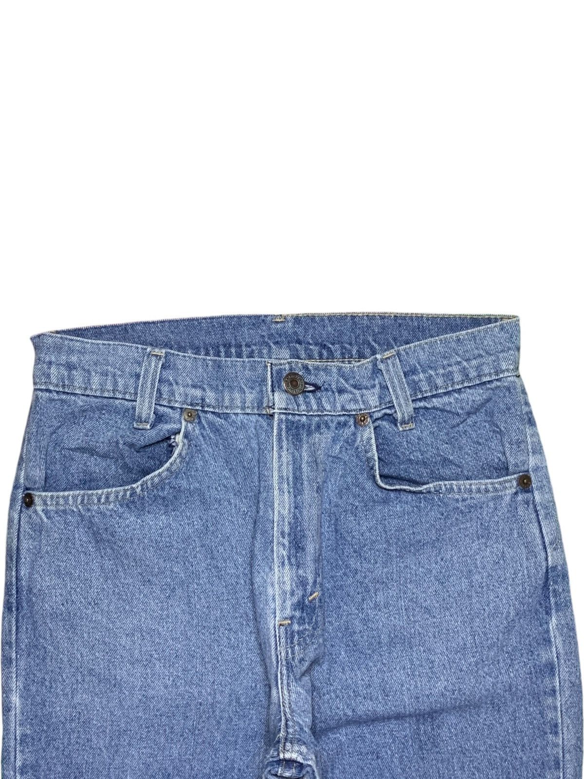 Levi's × Levi's Vintage Clothing × Vintage SALES🔥Vintage 80s Levis Silver Talon Zipper Blue Wash Jeans Size 27" / US 4 / IT 40 - 4 Thumbnail