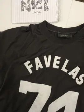 Givenchy Givenchy Favela 74 Black Tshirt Oversized Size US M / EU 48-50 / 2 - 2 Thumbnail