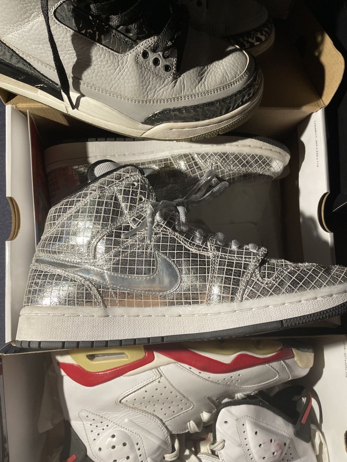 Nike air jordan 1 disco balls Size US 9 / IT 39 - 6 Thumbnail