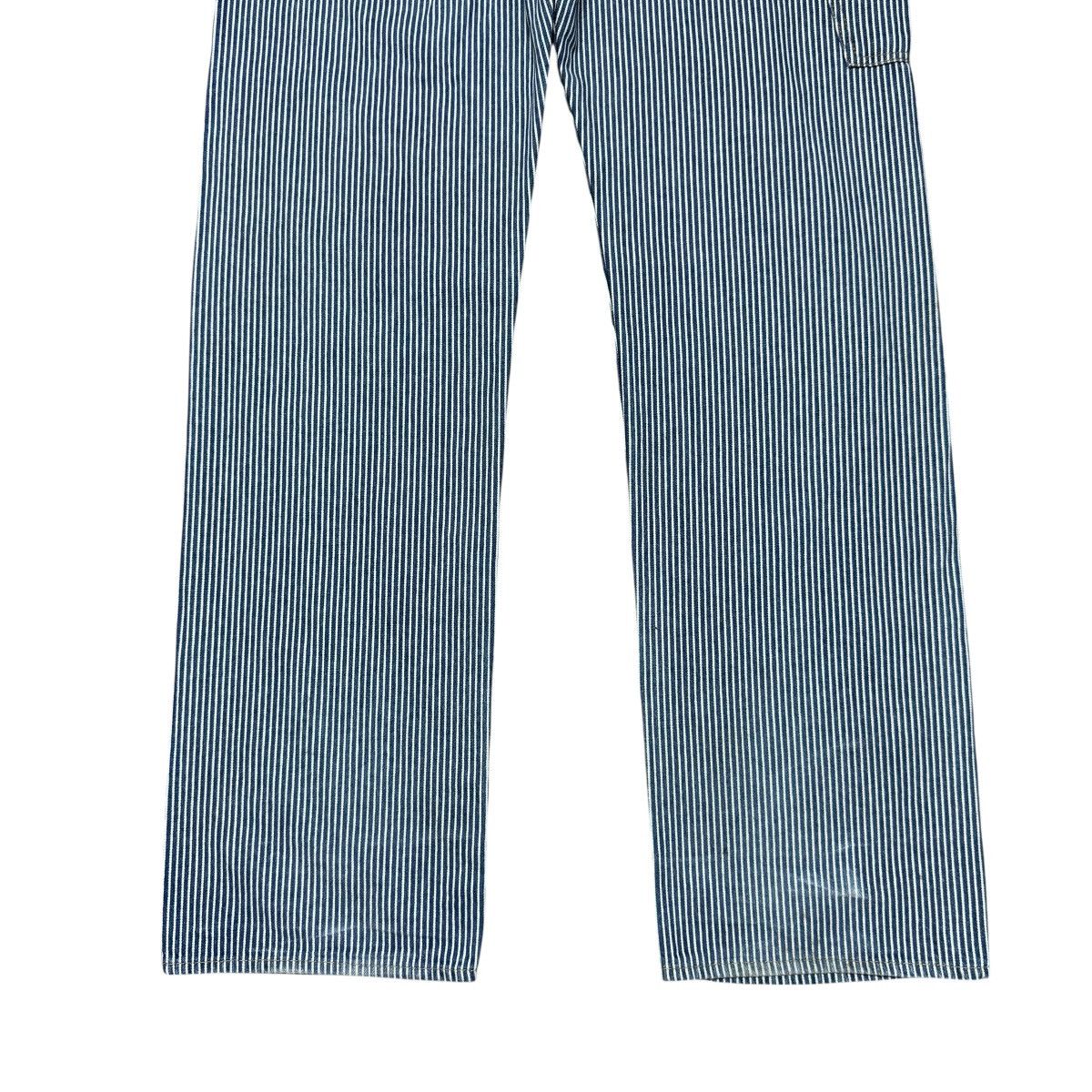 Hysteric Glamour Hysteric Glamour Kinky Hickory Striped Carpenter Pants Size US 32 / EU 48 - 13 Thumbnail