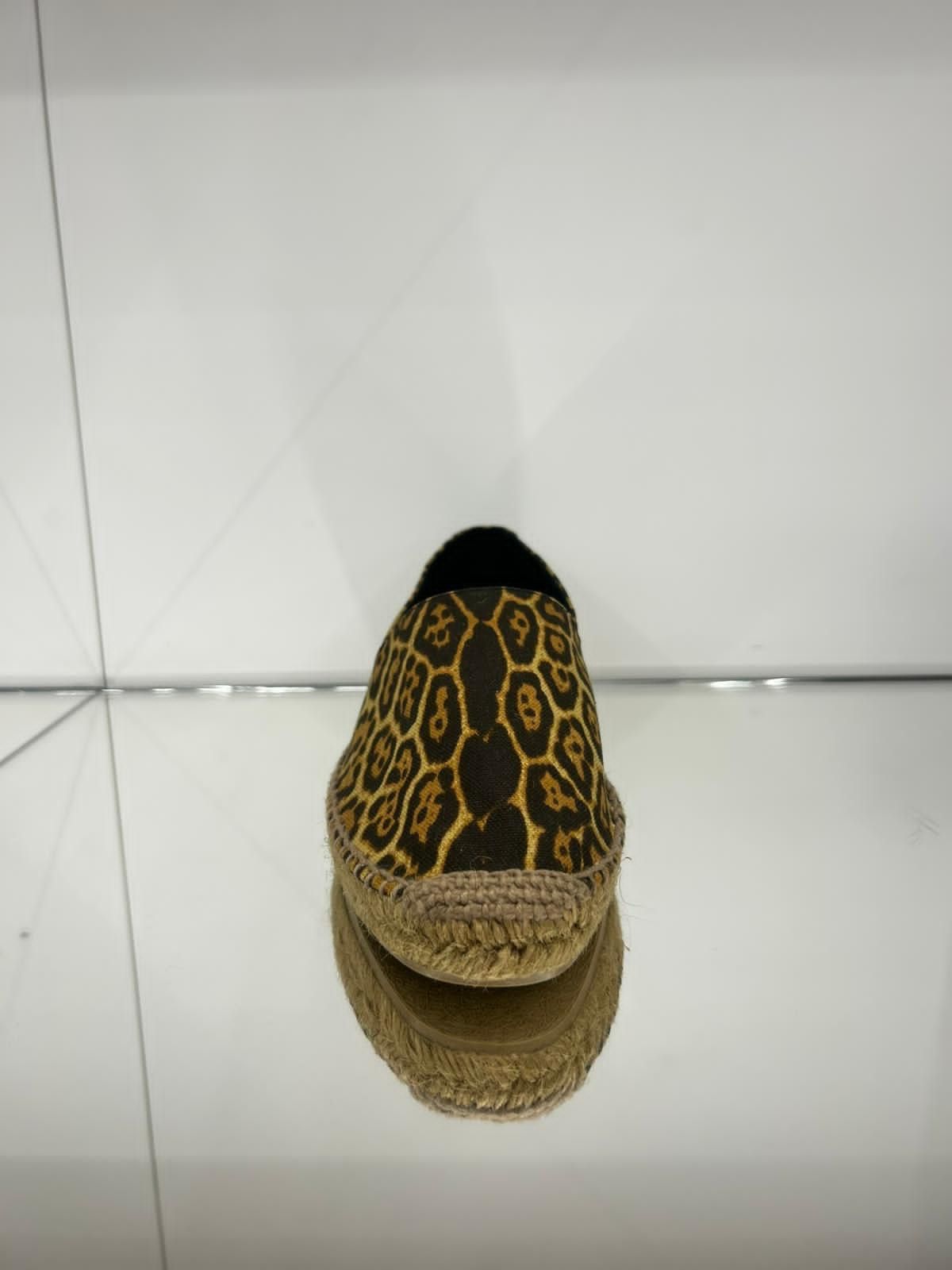 Saint Laurent Paris Epadrilles with jute midsole decorated Size US 12 / EU 45 - 3 Thumbnail