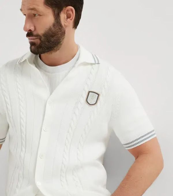 Brunello Cucinelli o1la1rc1a0425 Sweater in White Size US S / EU 44-46 / 1 - 6 Thumbnail
