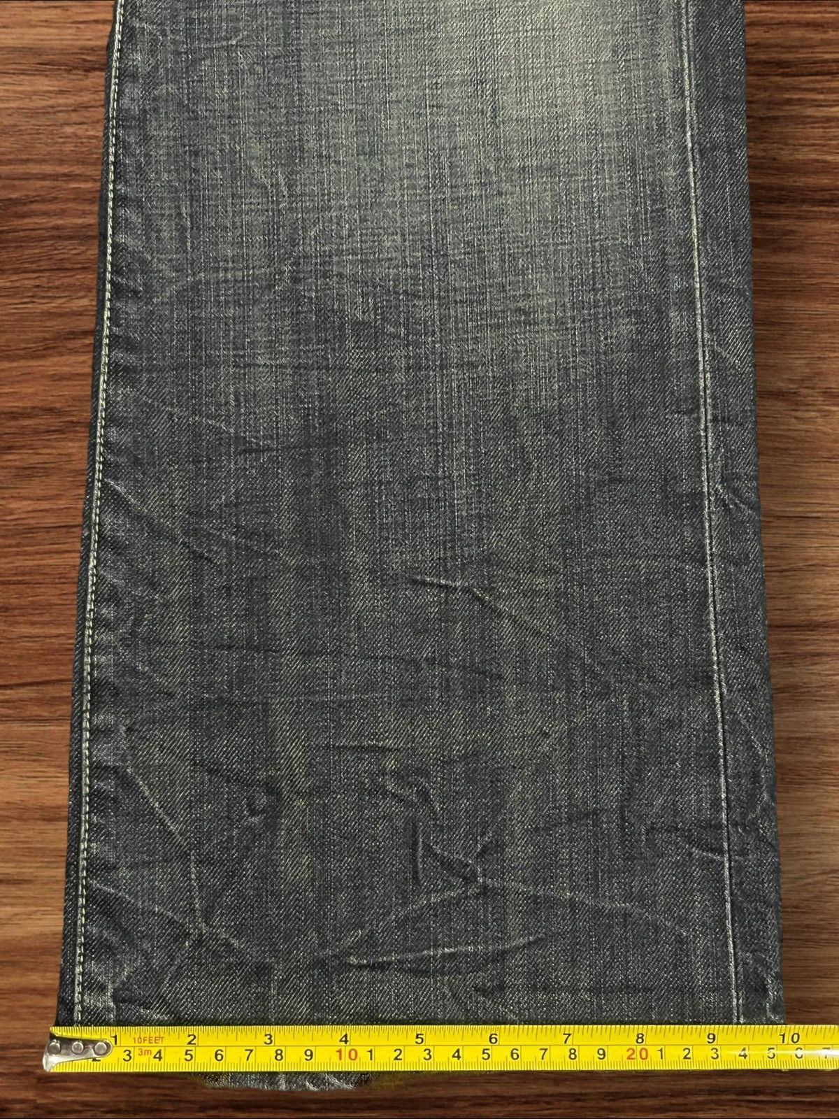 7 For All Mankind ⚡️Crazy⚡️7 For All Mankind Sand Wash Whiskering Flare Jeans Size US 34 / EU 50 - 19 Thumbnail