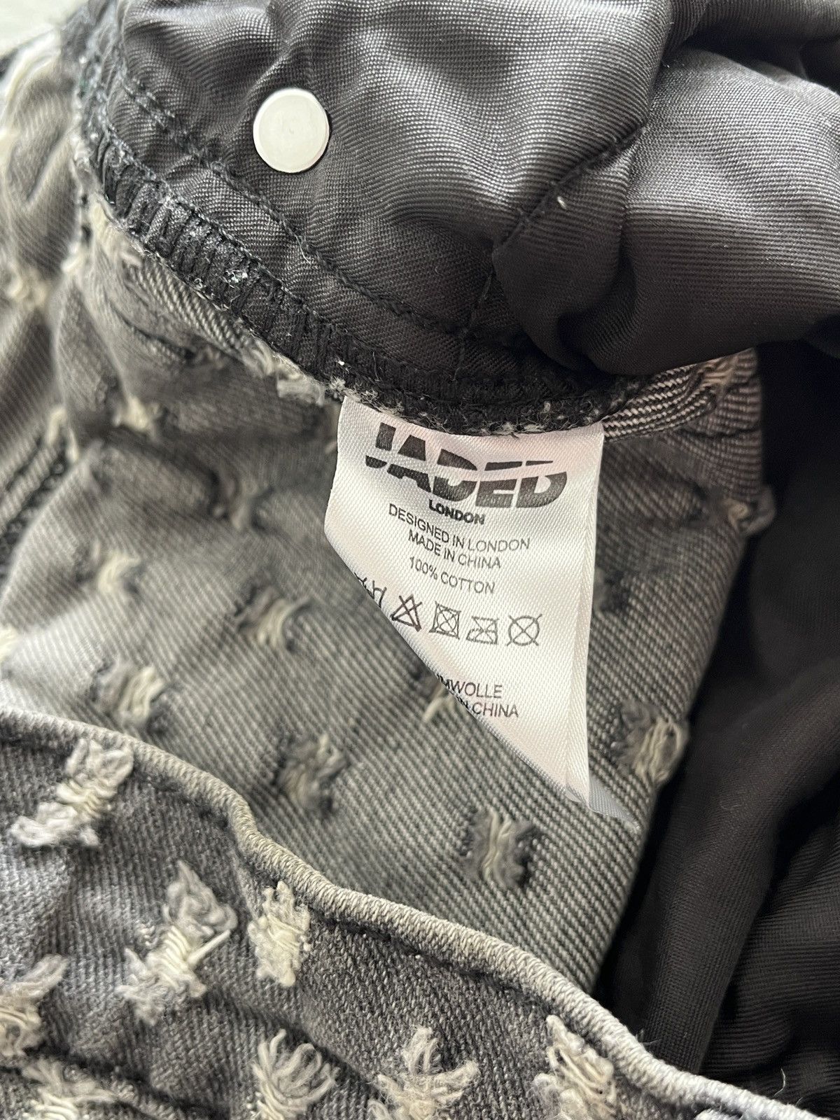Jaded London Jaded London Distressed Jorts (unisex) Size US 30 / EU 46 - 13 Thumbnail