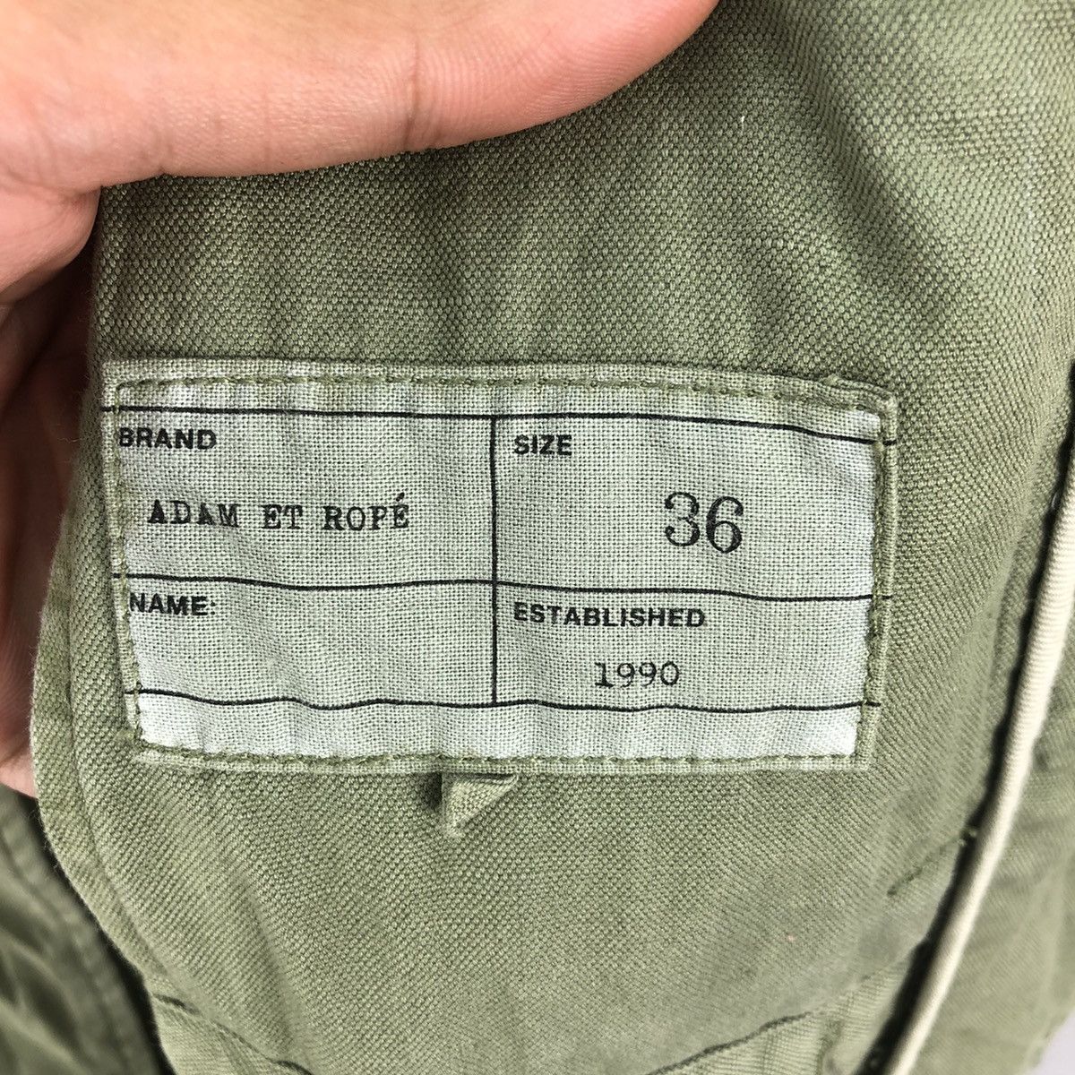 ADAM ET ROPE Vintage Adam Et Rope Military Inspired Long Jacket Size XS / US 0-2 / IT 36-38 - 17 Thumbnail