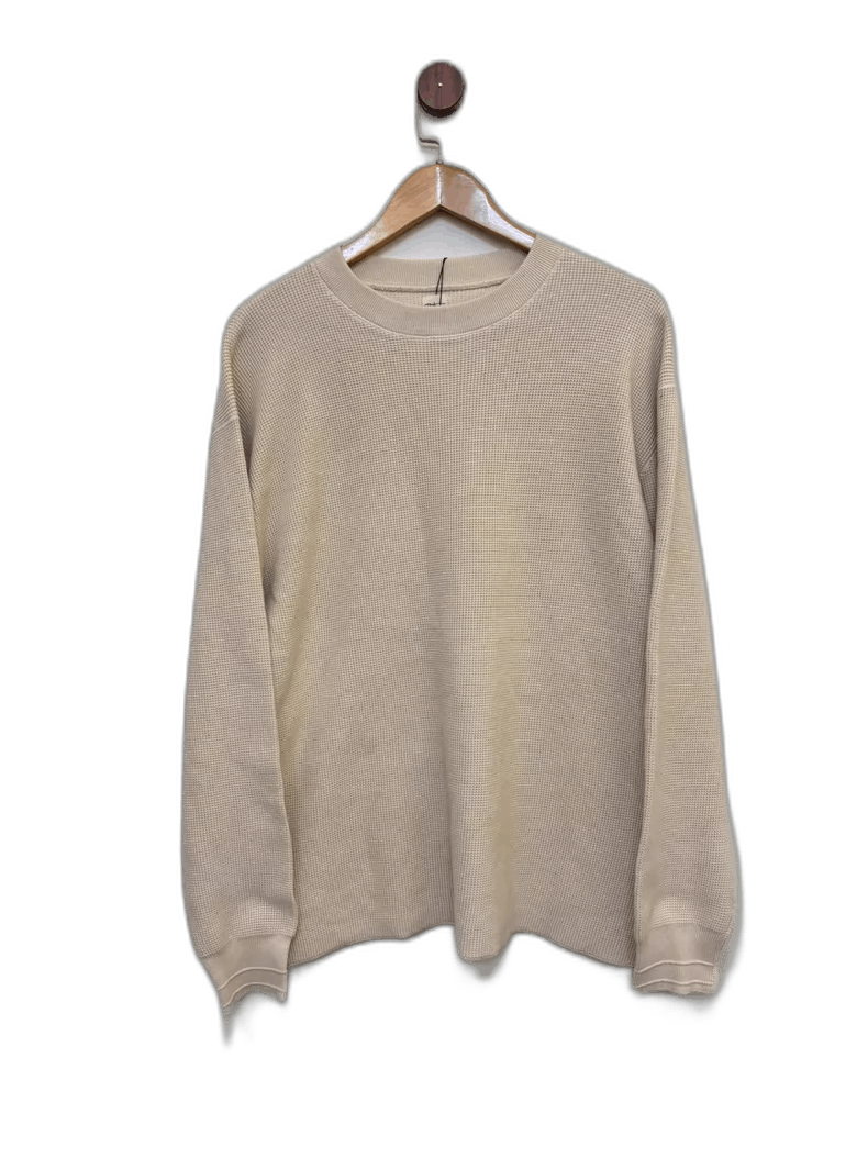 Ron Herman High-Quality Waffle Long Sleeve Tee Size US L / EU 52-54 / 3 - 1 Thumbnail