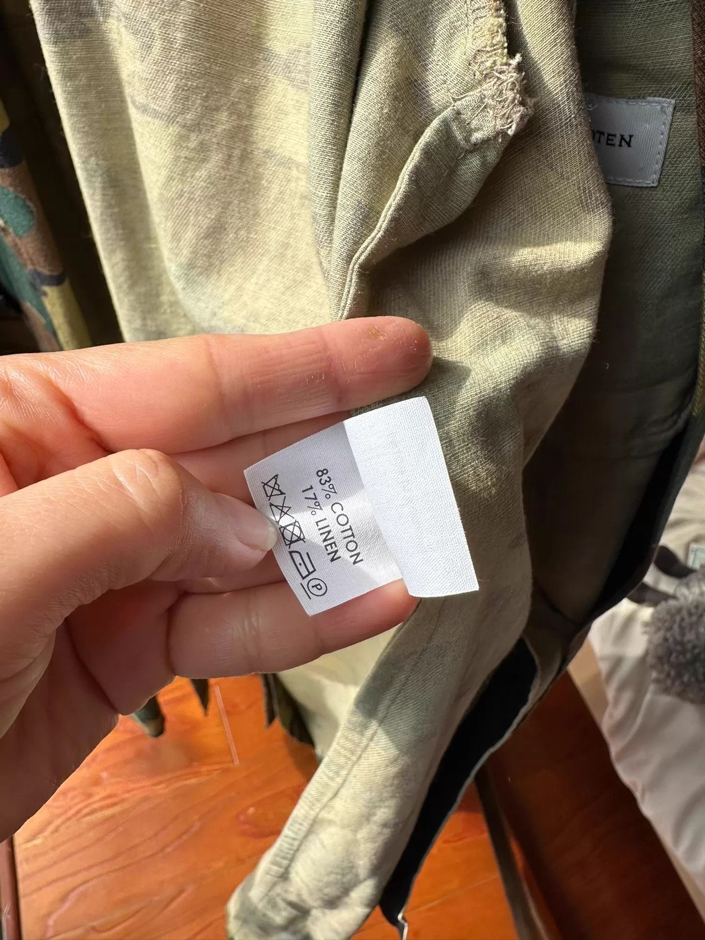 Dries Van Noten DVN Runway Trench Coat S 98 New Cotton-Linen Color Size US S / EU 44-46 / 1 - 5 Thumbnail
